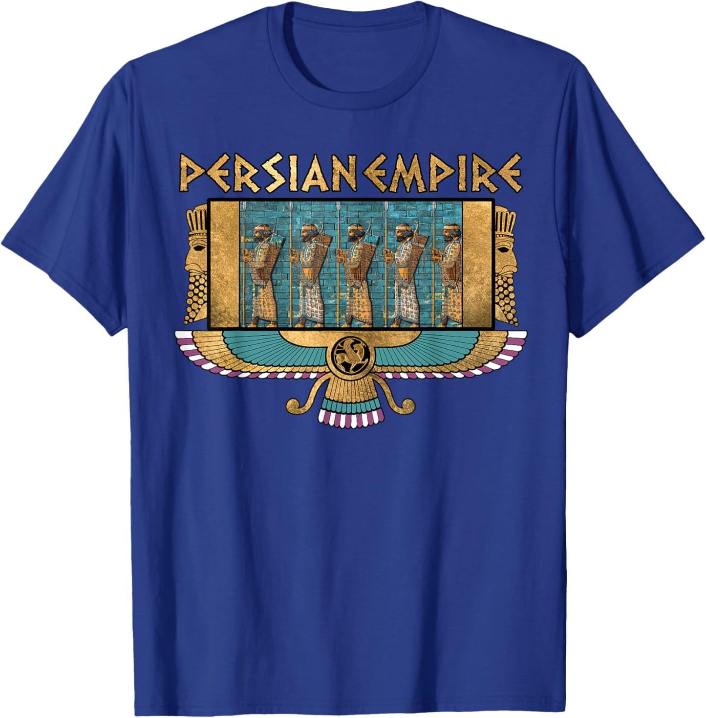 Persian Empire Ancient Persia Immortals King of Kings T-Shirt - T-Shirt | Royal