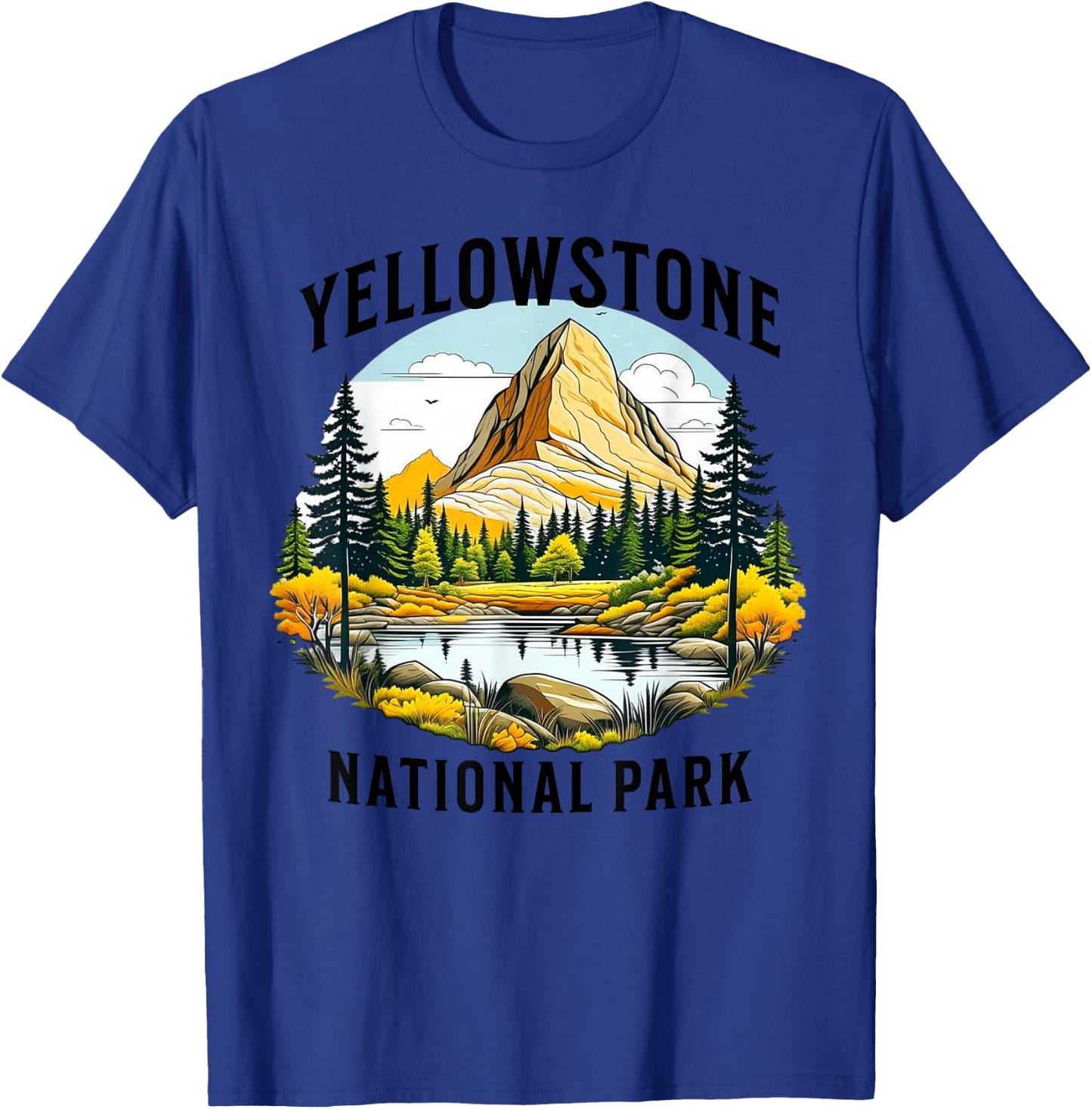 Yellowstone National Park T-Shirt - T-Shirt | Royal