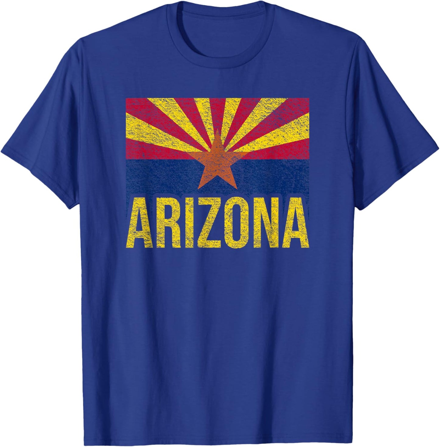 State of Arizona Phoenix Flag T-Shirt - T-Shirt | Royal