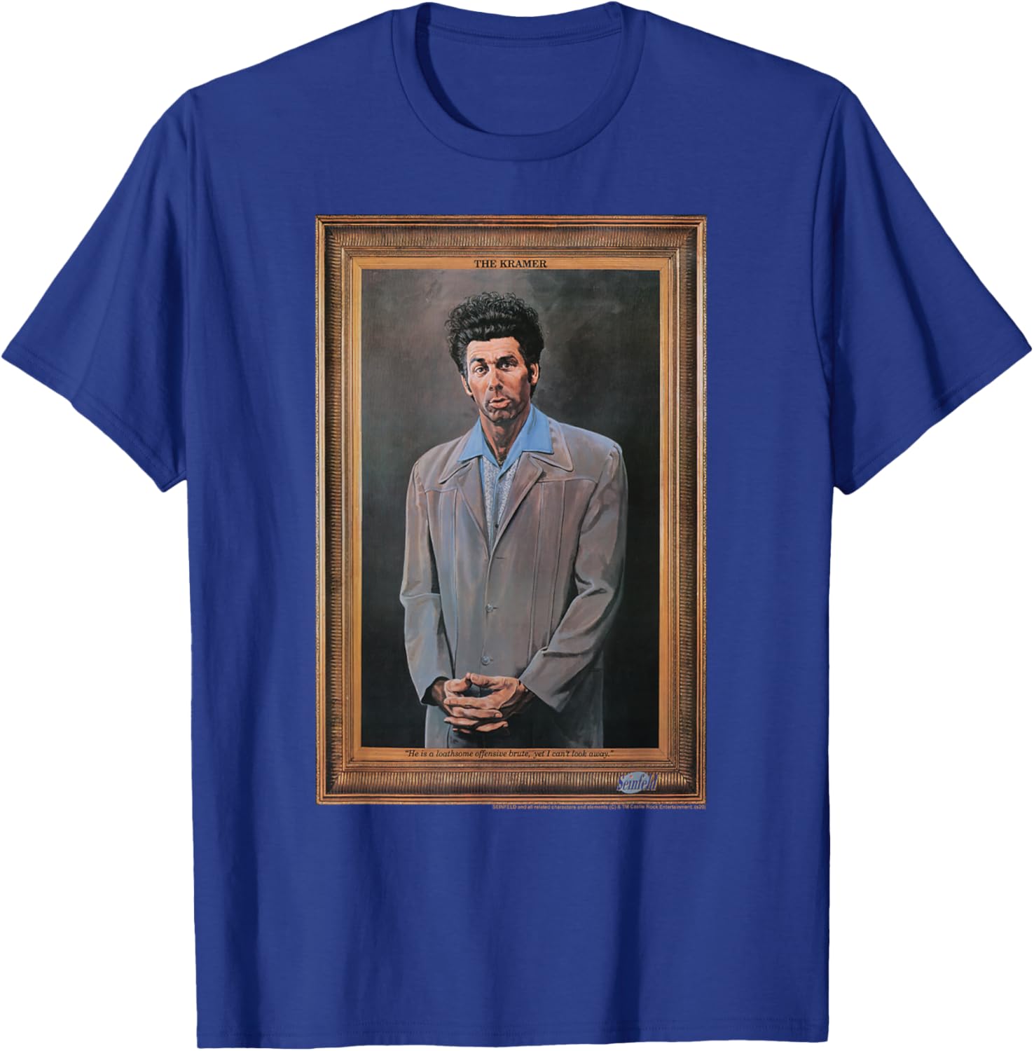 Seinfeld The Kramer Portrait T-Shirt - T-Shirt | Royal