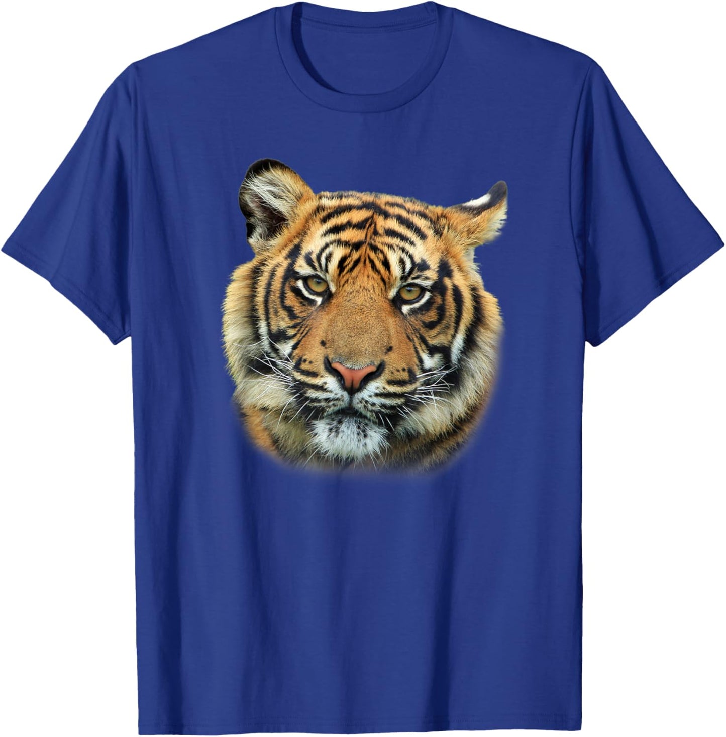 Tiger feline predator illustration T-Shirt - T-Shirt | Royal