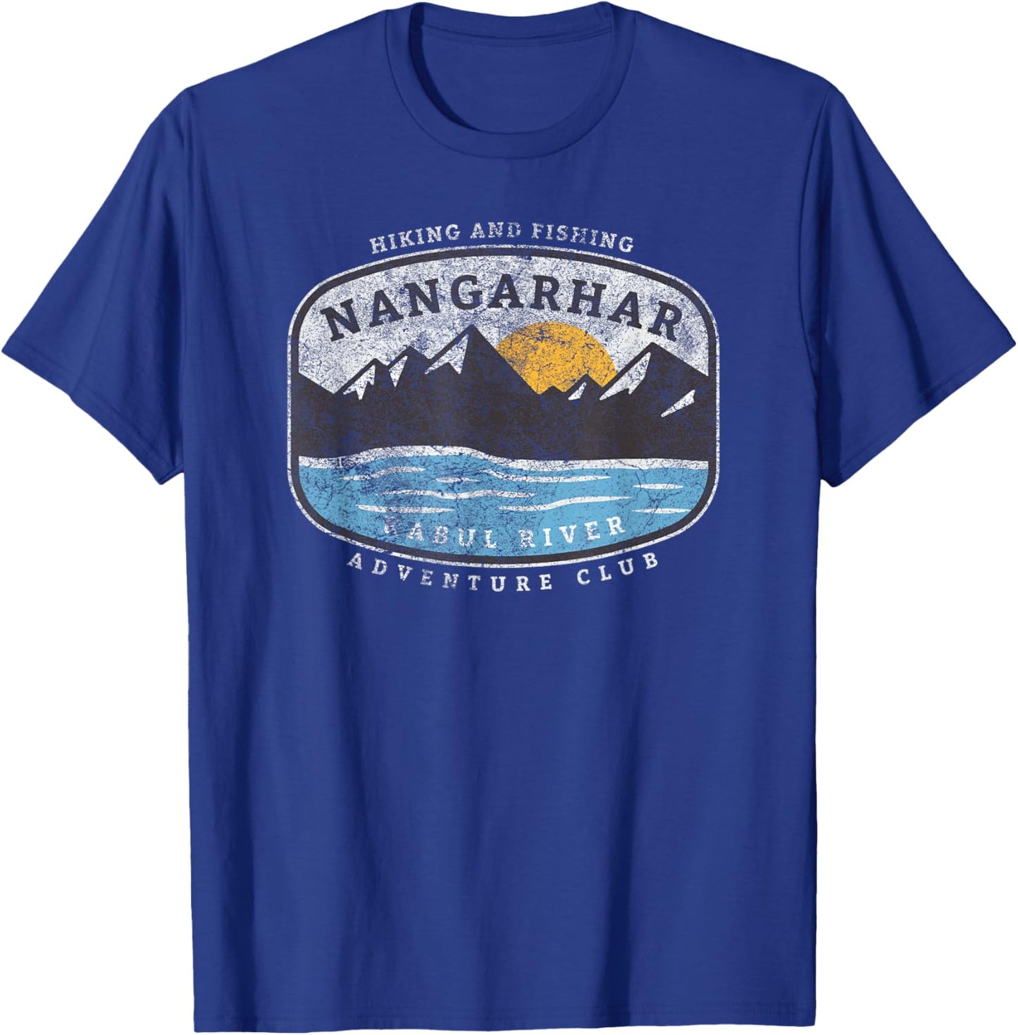 American Marauder: Nangahar Afghanistan Camping T-Shirt - T-Shirt | Royal