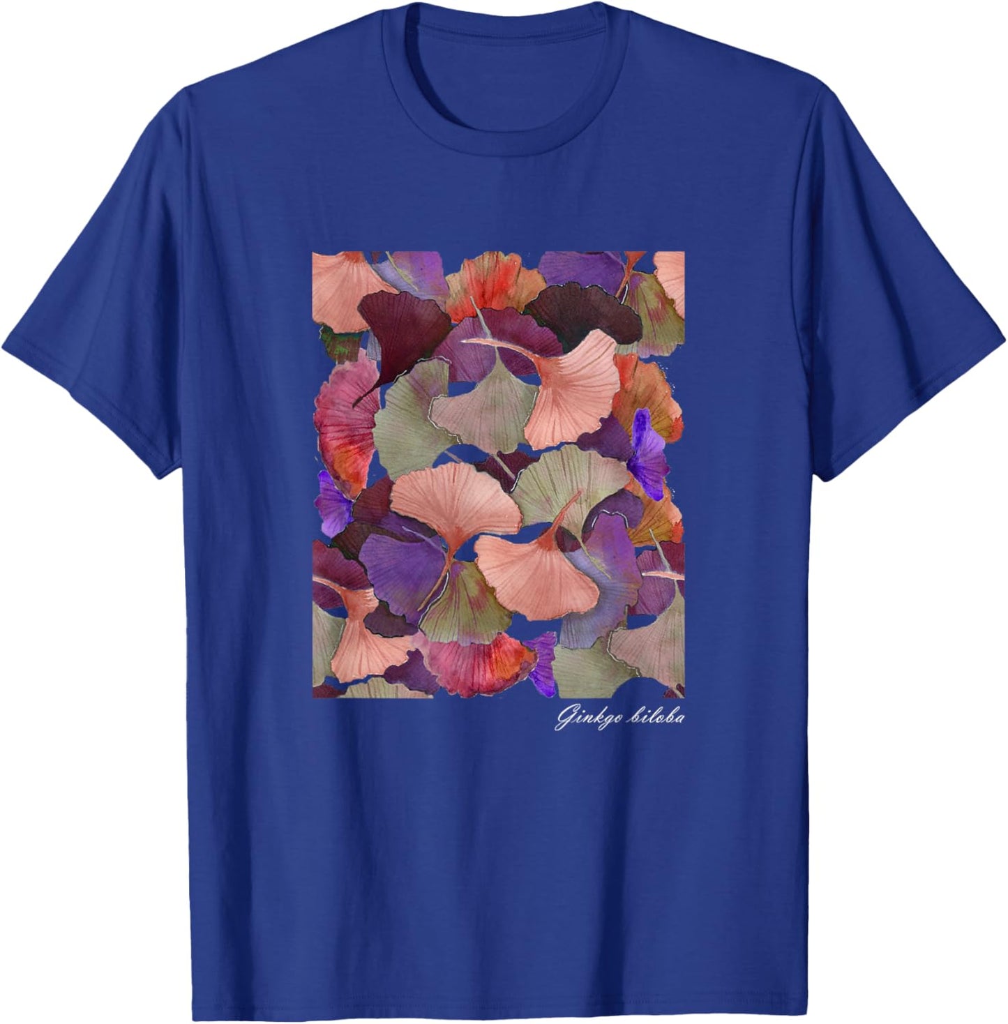 Ginkgo biloba festival leaves T-Shirt - T-Shirt | Royal