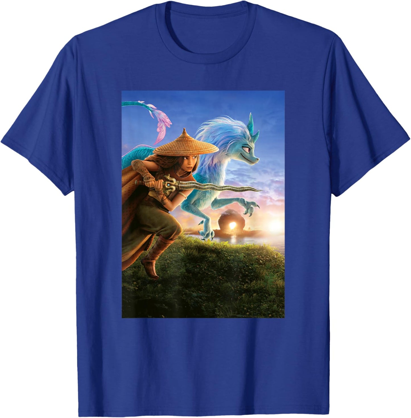 Disney Raya And The Last Dragon Raya Sisu Poster T-Shirt - T-Shirt | Royal
