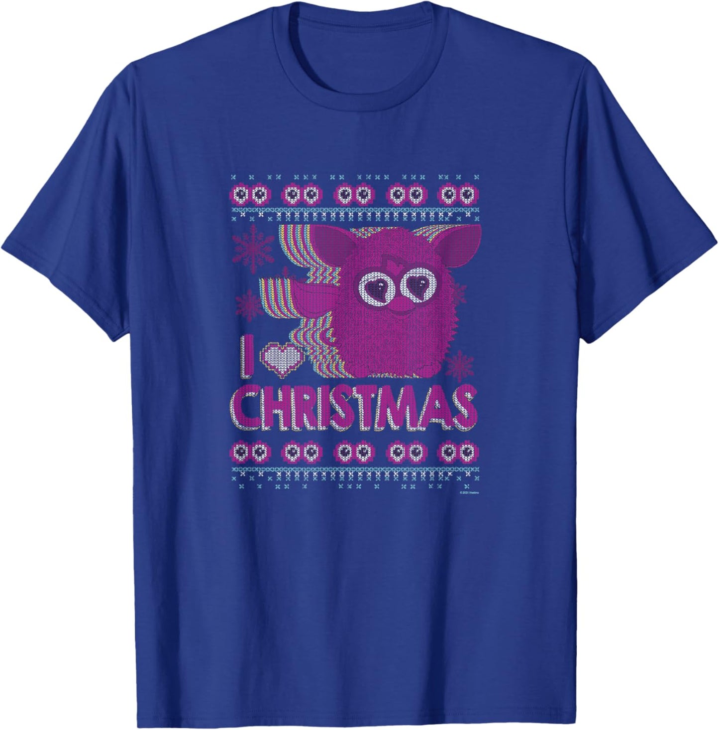 Furby I Heart Christmas Furby T-Shirt - T-Shirt | Royal