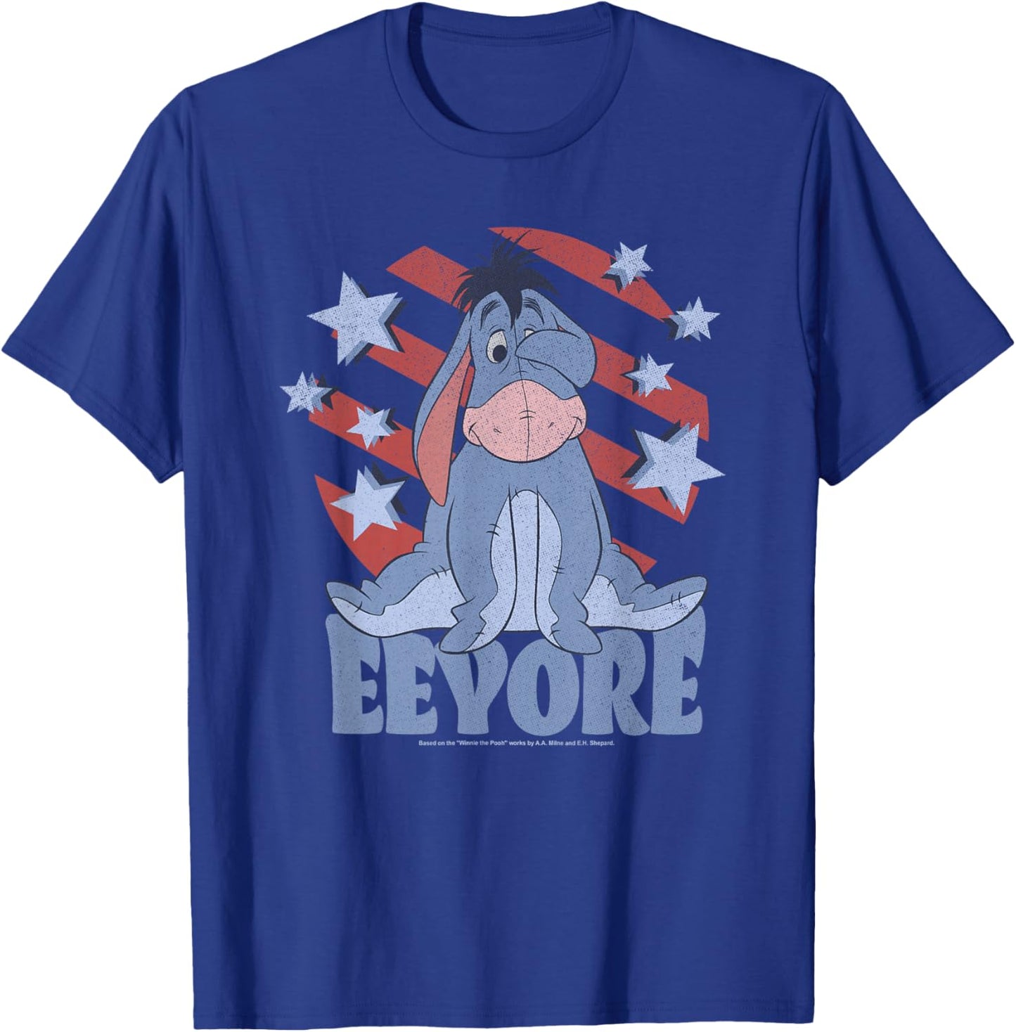 Disney Winnie the Pooh Americana Eeyore Stars & Stripes T-Shirt - T-Shirt | Royal