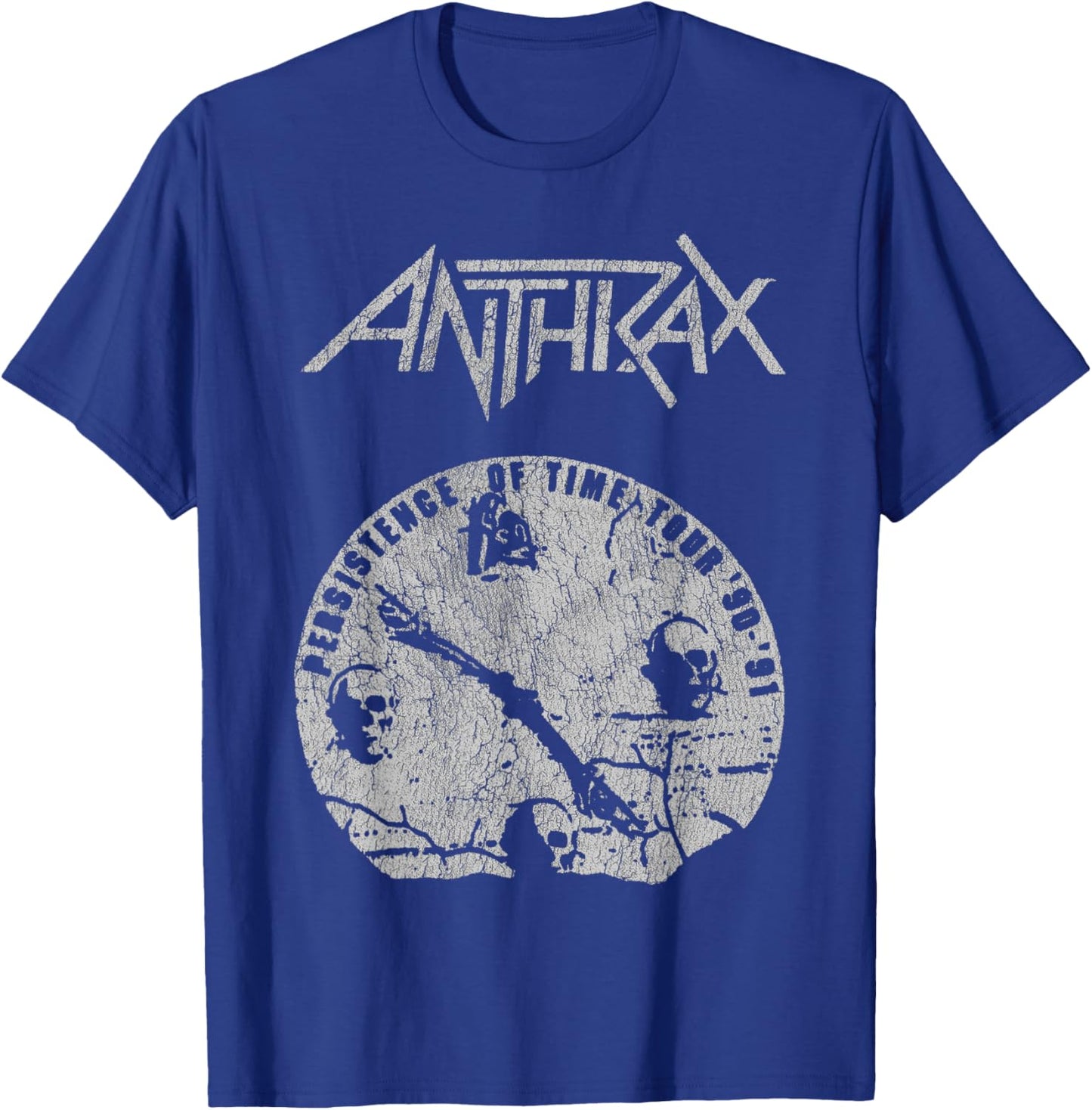 Anthrax - Broken Clock T-Shirt - T-Shirt | Royal