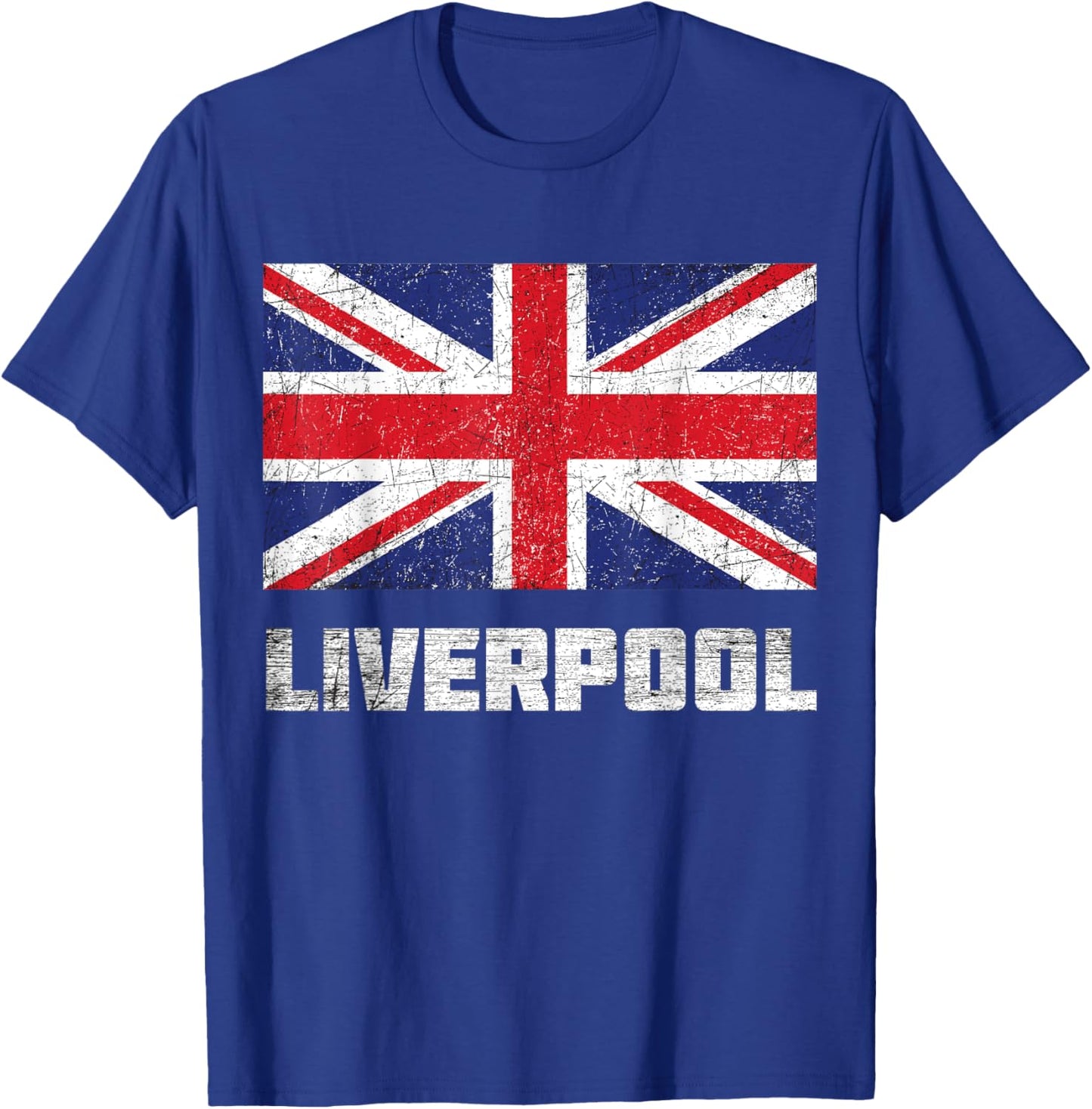 Liverpool Vintage UK T-Shirt - T-Shirt | Royal