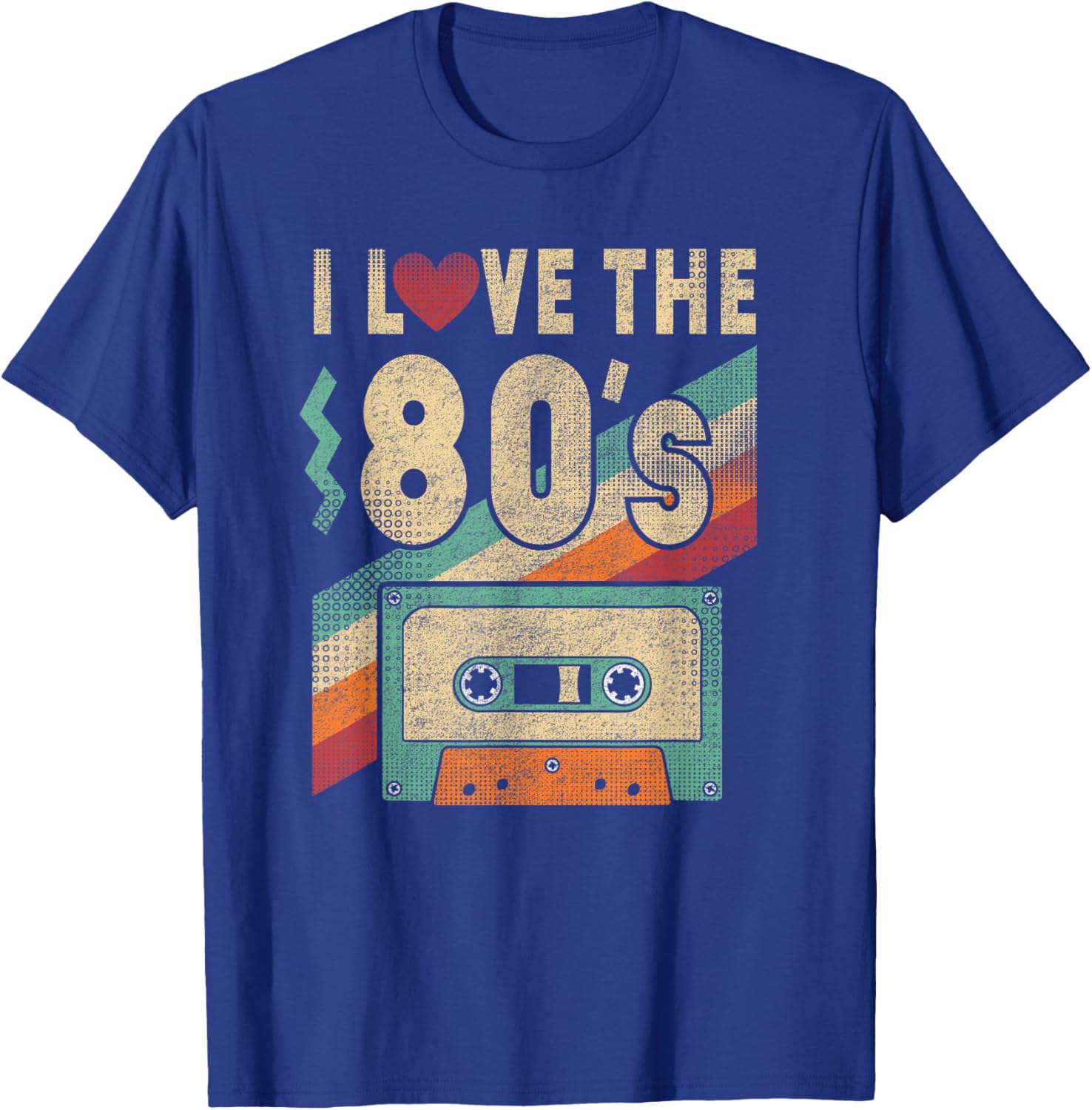 I Love The 80s Shirt 80s Vintage Clothes and Men T-Shirt - T-Shirt | Royal