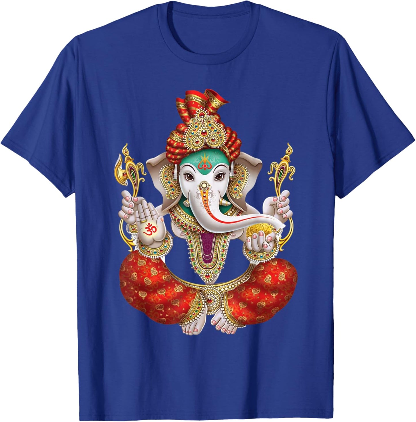 Ganesh Hindu Deity Lord Ganesha Black T-Shirt - T-Shirt | Royal