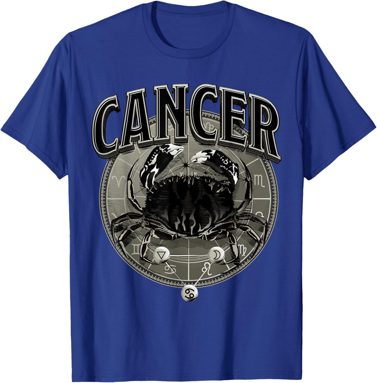 Cancer Accessory Men Zodiac Sign Cancer T-Shirt - T-Shirt | Royal