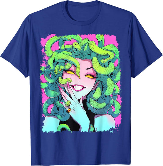 Medusa Crazy Girl T-Shirt - T-Shirt | Royal