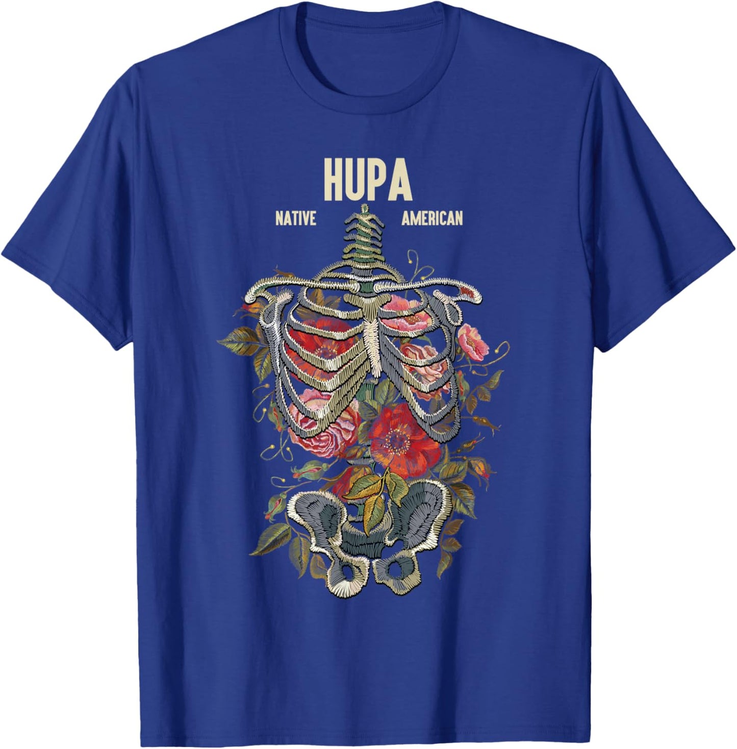 Hupa American Indian Tribe Indigenous BOHO Tribal T-Shirt - T-Shirt | Royal