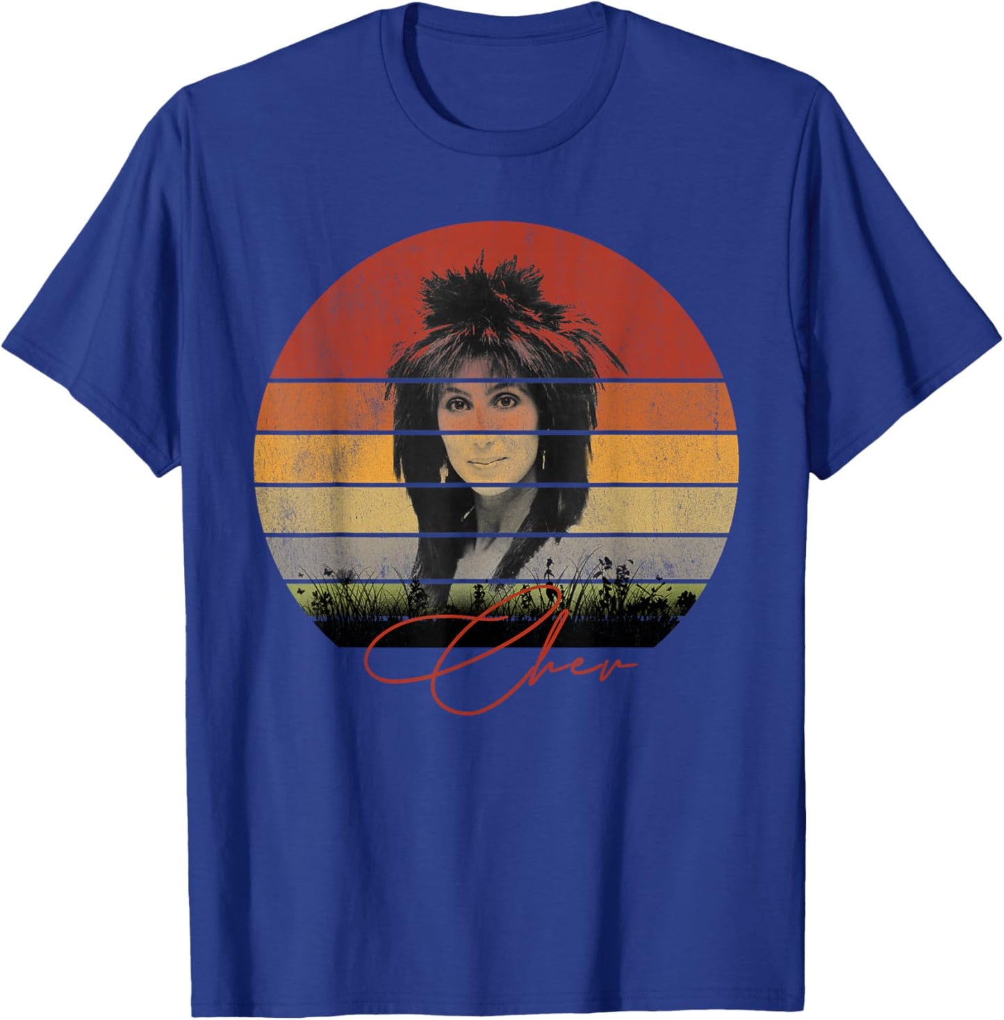 Retro Sunset Vintage-Chers Love Tour 2021 women T-Shirt - T-Shirt | Royal