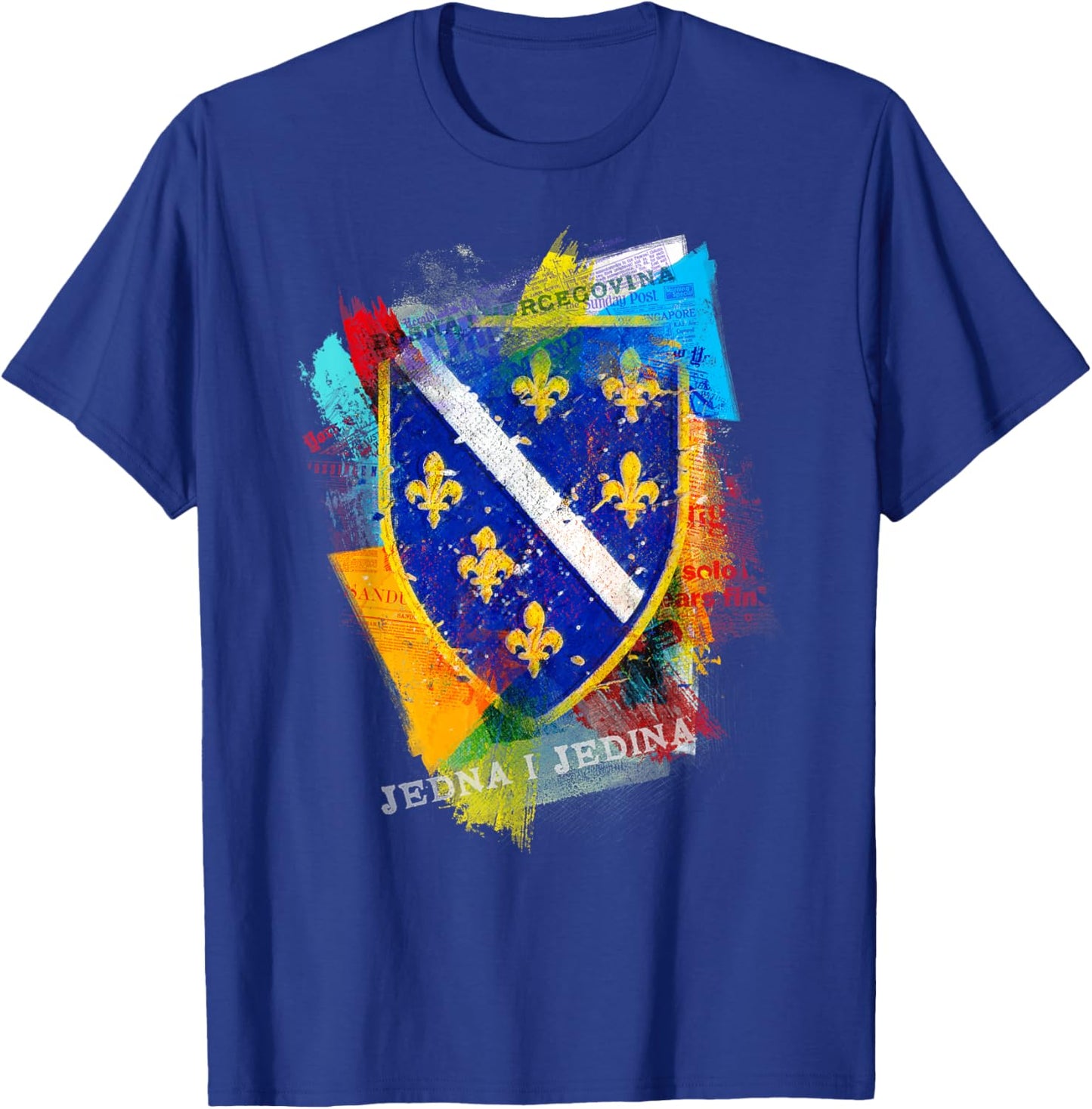 Bosnian Coat of Arms - For All Bosnian T-Shirt - T-Shirt | Royal