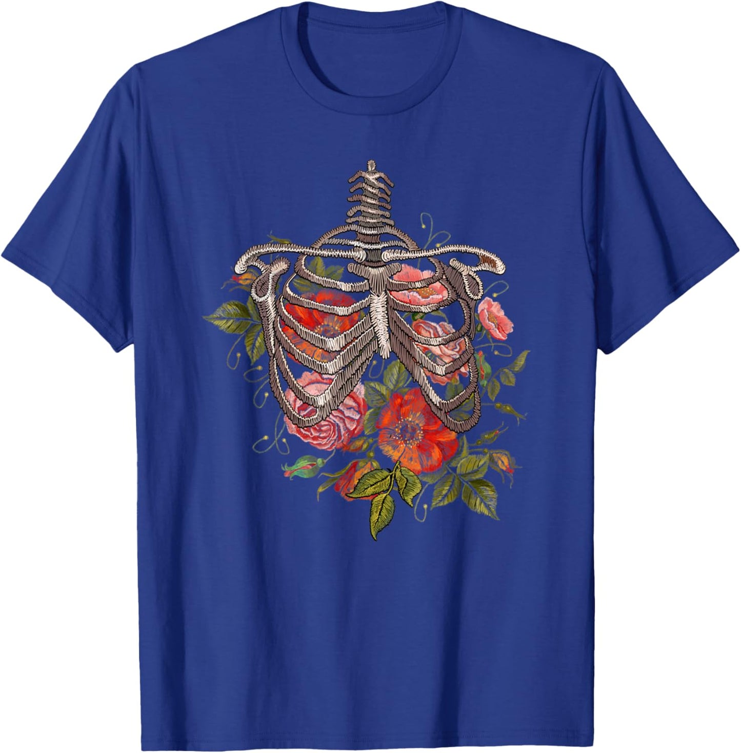 Bones and Botany Halloween Costume Funny T-Shirt - T-Shirt | Royal