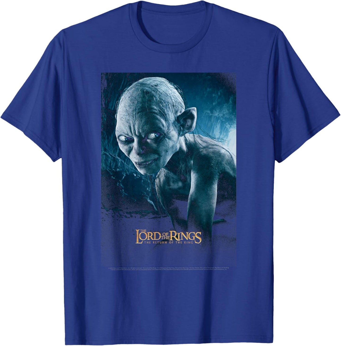 Lord Of The Rings The Return Of The King Gollum Poster T-Shirt - T-Shirt | Royal