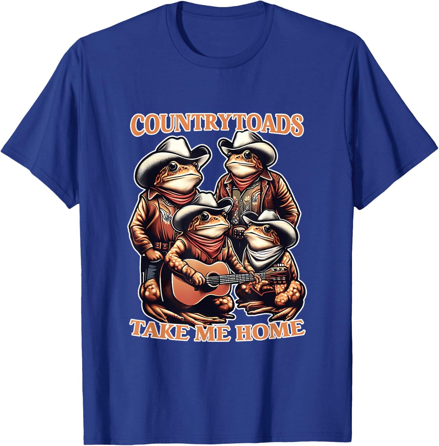 Country Toads Take Me Home Apparelds T-Shirt - T-Shirt | Royal