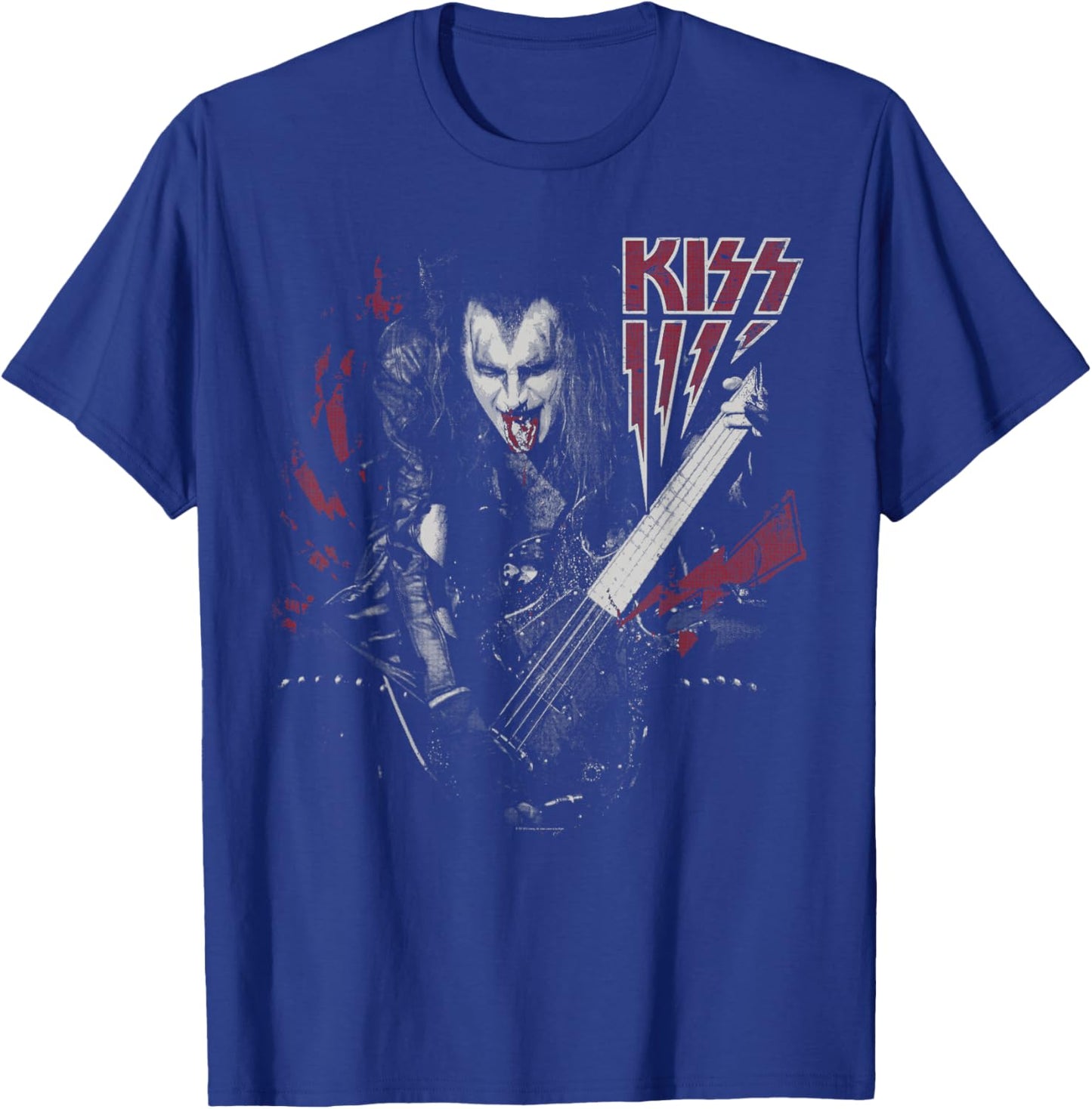 KISS - Simmons T-Shirt - T-Shirt | Royal