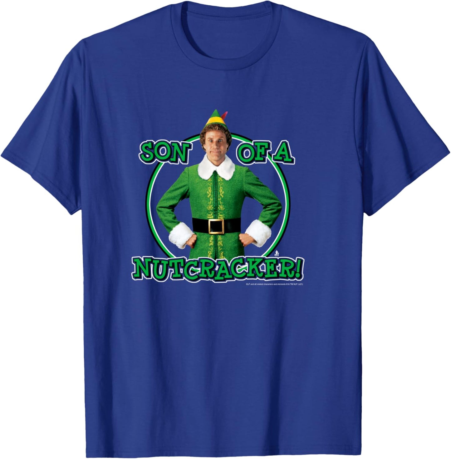 Elf Circle Buddy Son of a Nutcracker Funny Christmas T-Shirt - T-Shirt | Royal