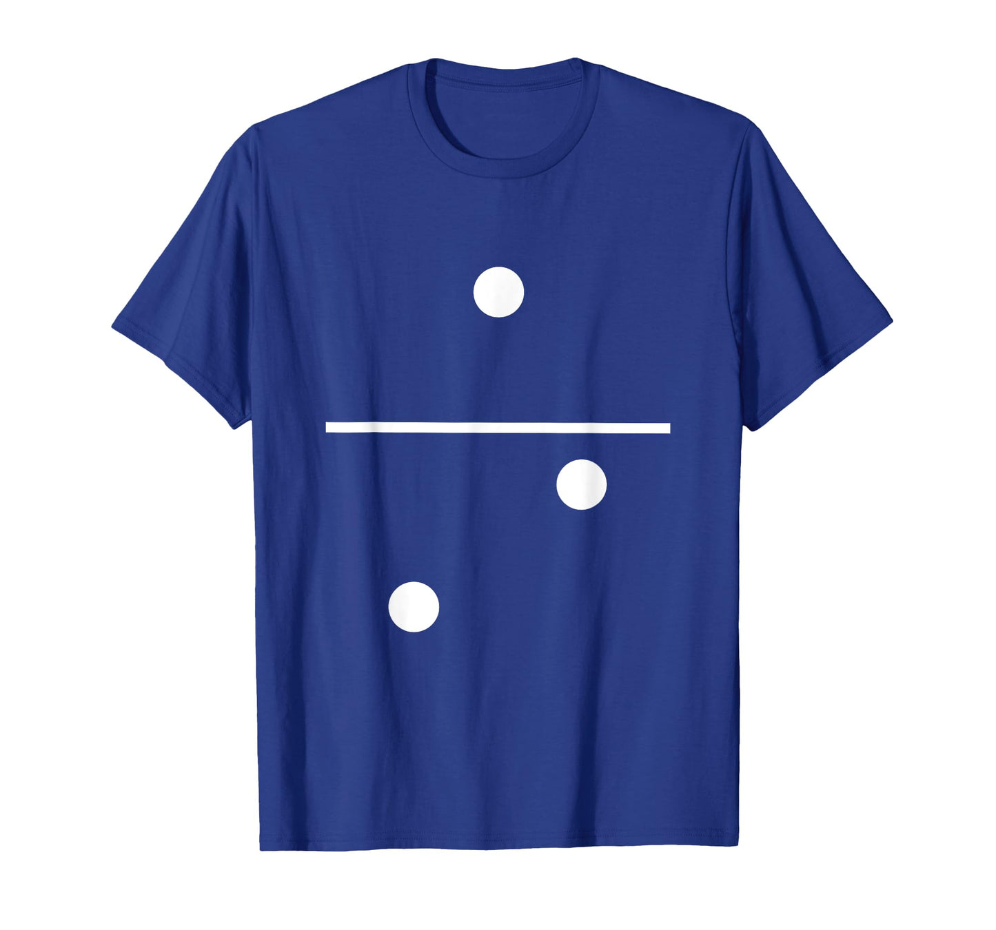 Domino 1 and 2 Matching T-Shirt Halloween Group Costumes 1-2 T-Shirt