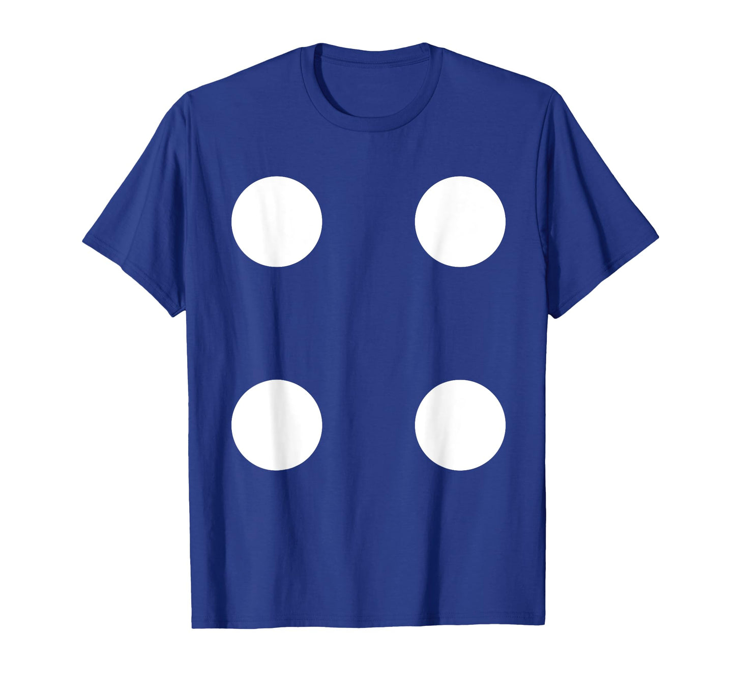 Human Dice Number 4 Group Matching Halloween Costume Family T-Shirt