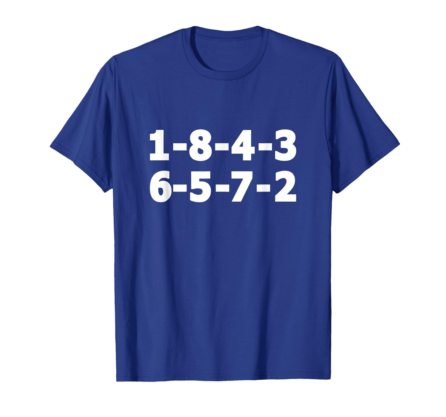 1-8-4-3-6-5-7-2 Firing Order Funny Offensive Rude T-Shirt