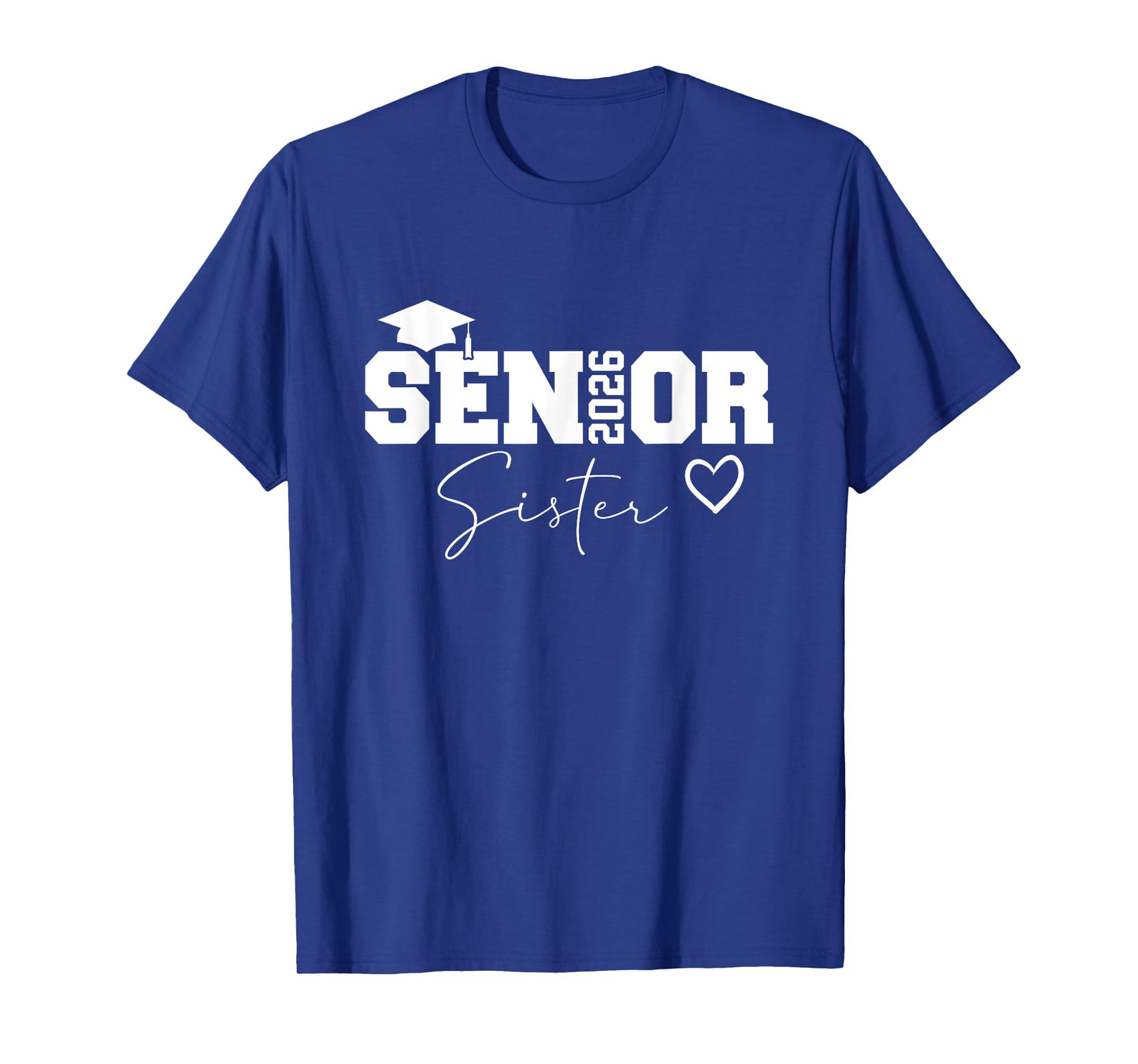 Sister Senior 2026 Proud Sister of a Class of 2026 Graduate T-Shirt