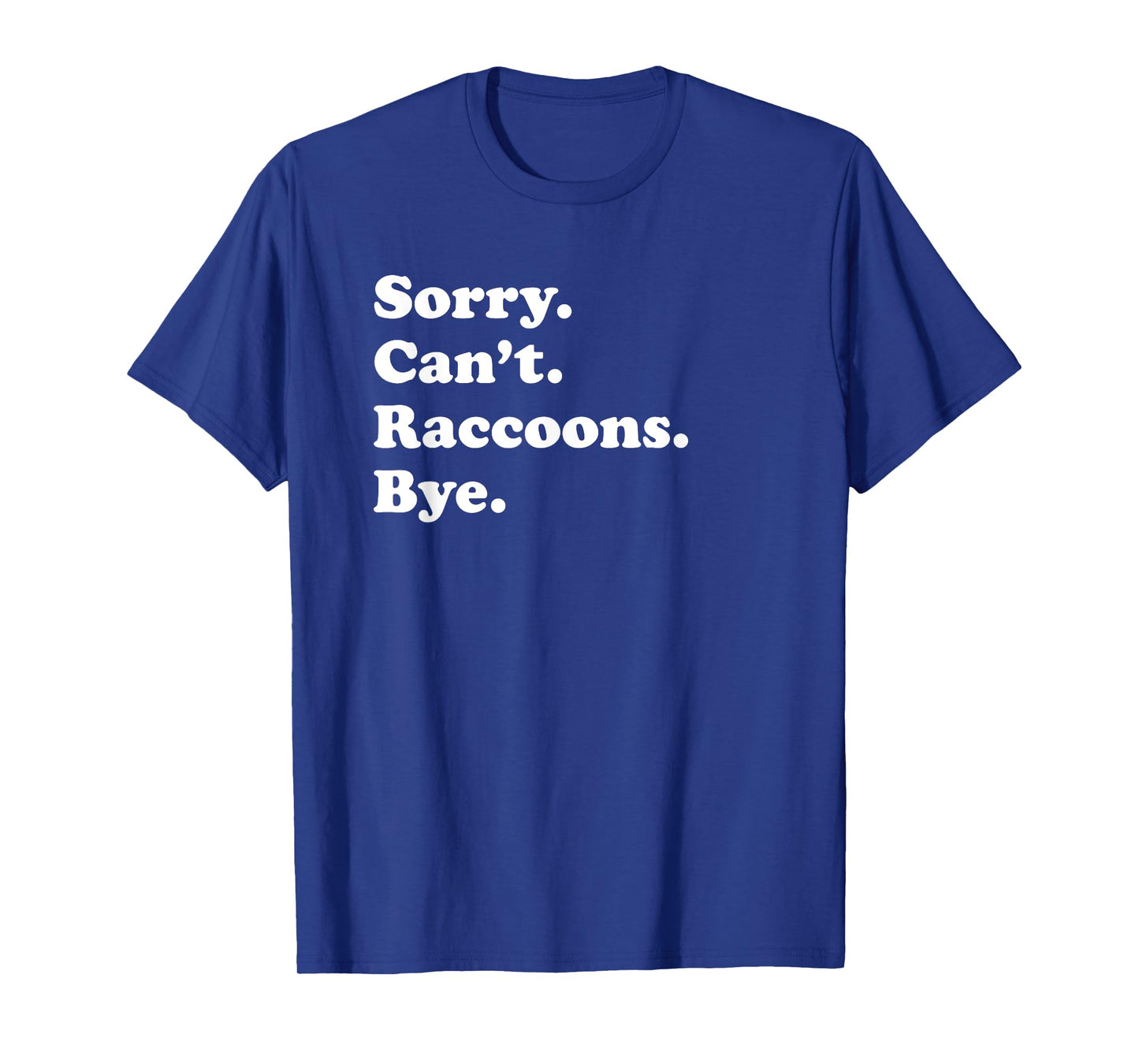 Funny Raccoon Gift for Men Women Boys or Girls T-Shirt