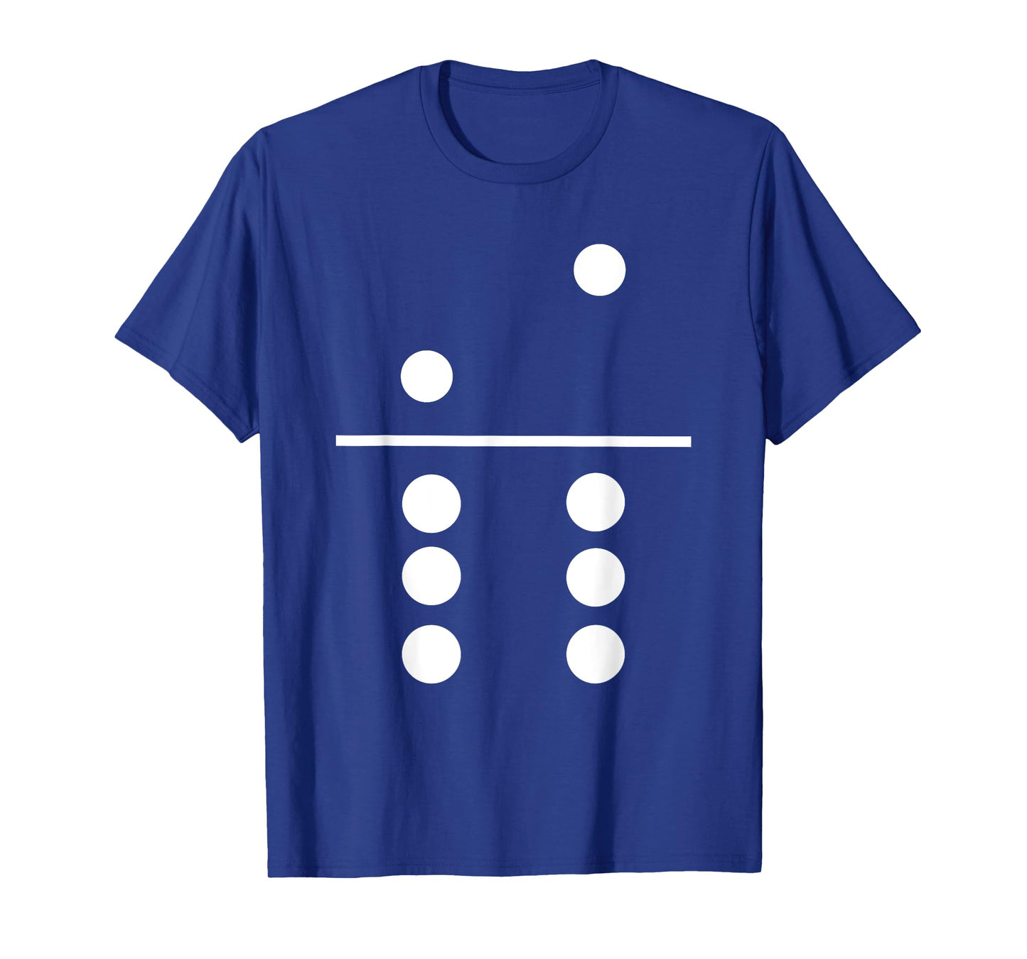Domino 2 and 6 Matching T-Shirt Halloween Group Costumes 2-6 T-Shirt