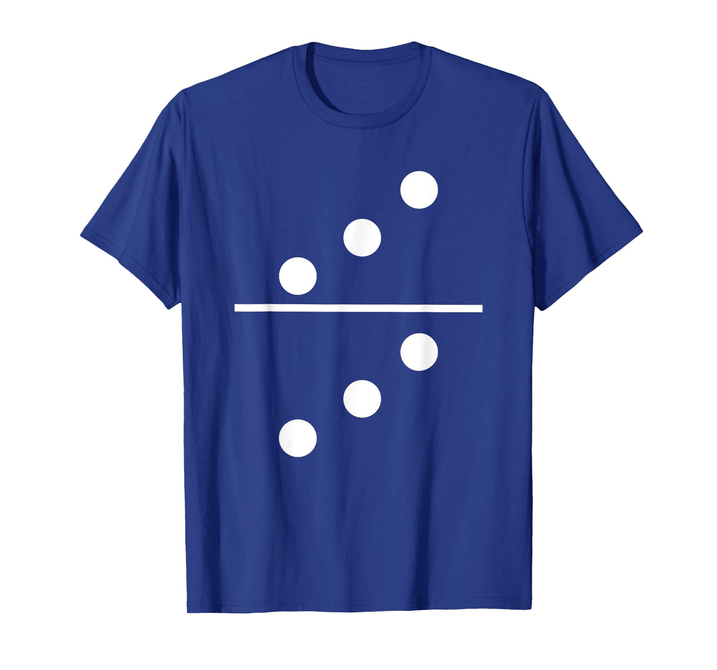 Domino 3 and 3 Matching T-Shirt Halloween Group Costumes 3-3 T-Shirt