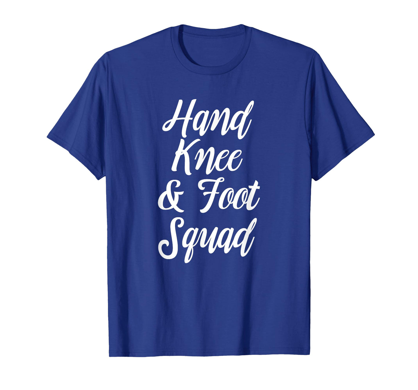 Hand Knee And Foot Squad Card Game Group T-Shirt
