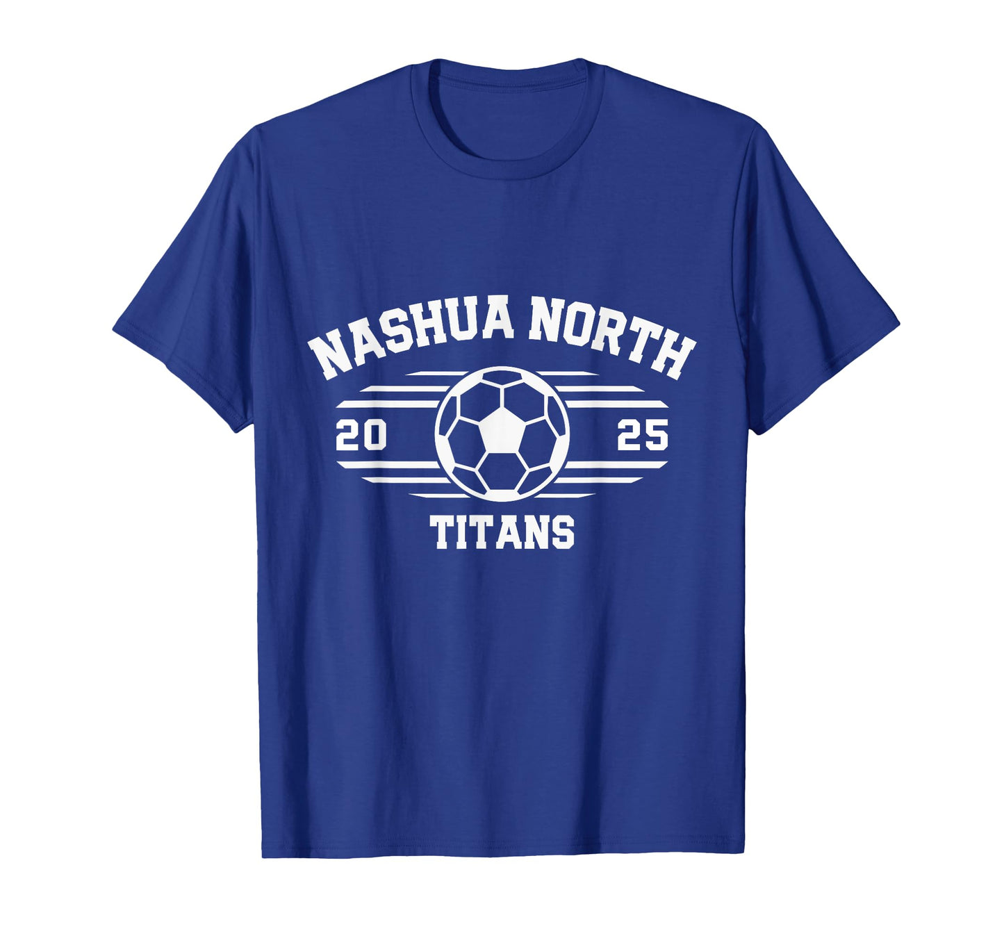 Nashua North Titans Soccer Ball 2025 T-Shirt