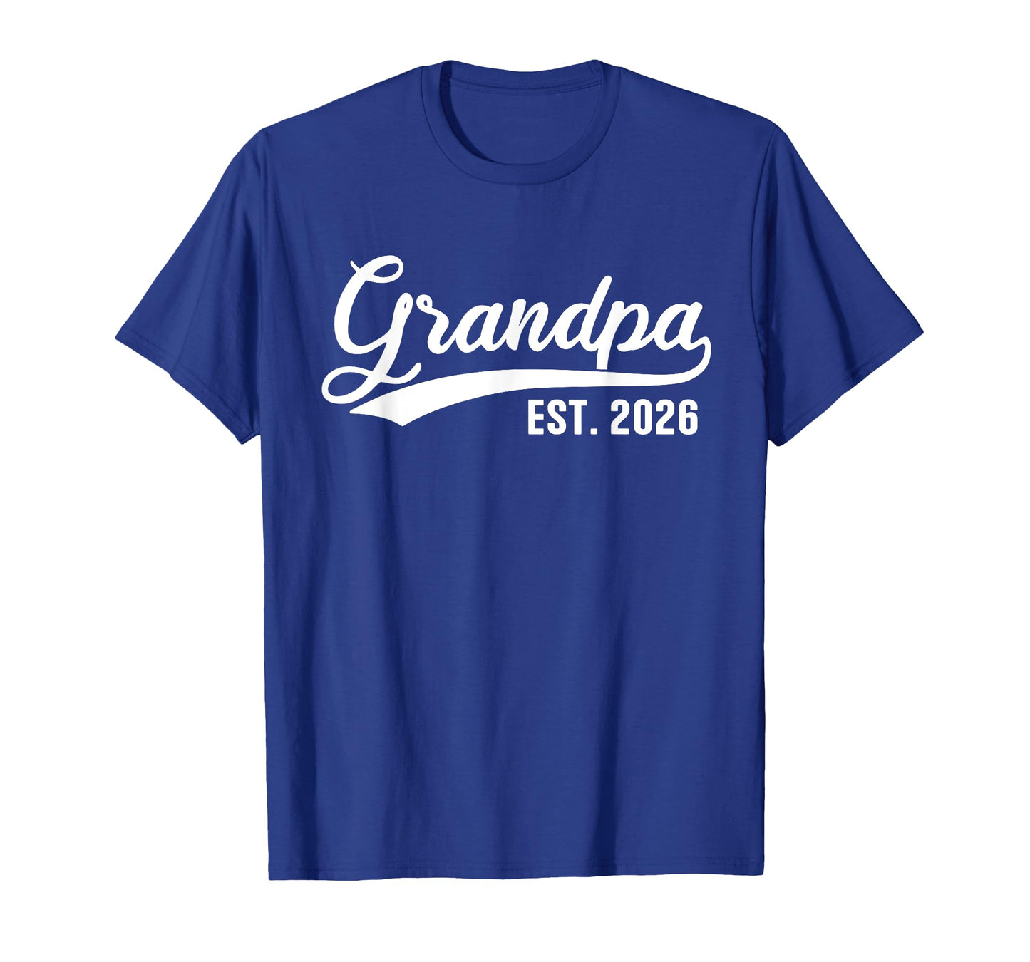 Grandpa 2026 Retro Grandpa Est 2026 T-Shirt