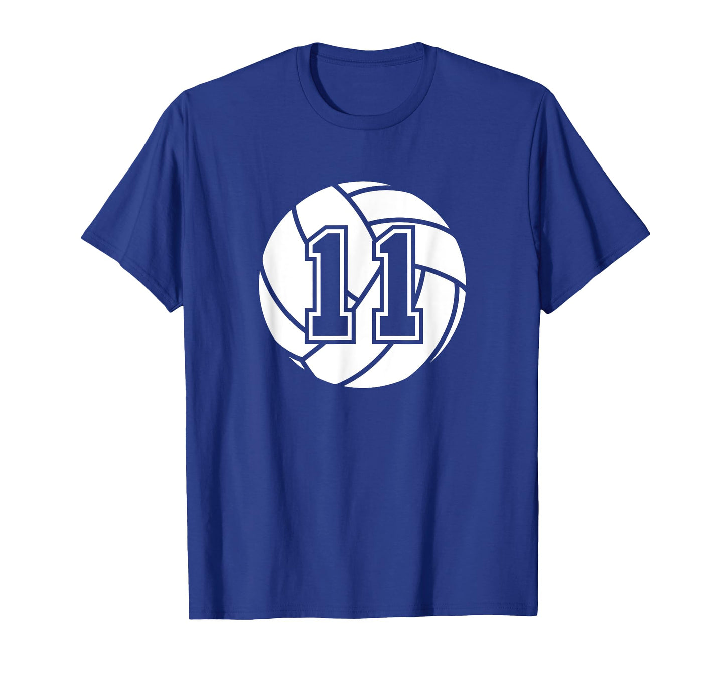 Volleyball Player #11 Volleyball Mom Dad Jersey Number 11 T-Shirt