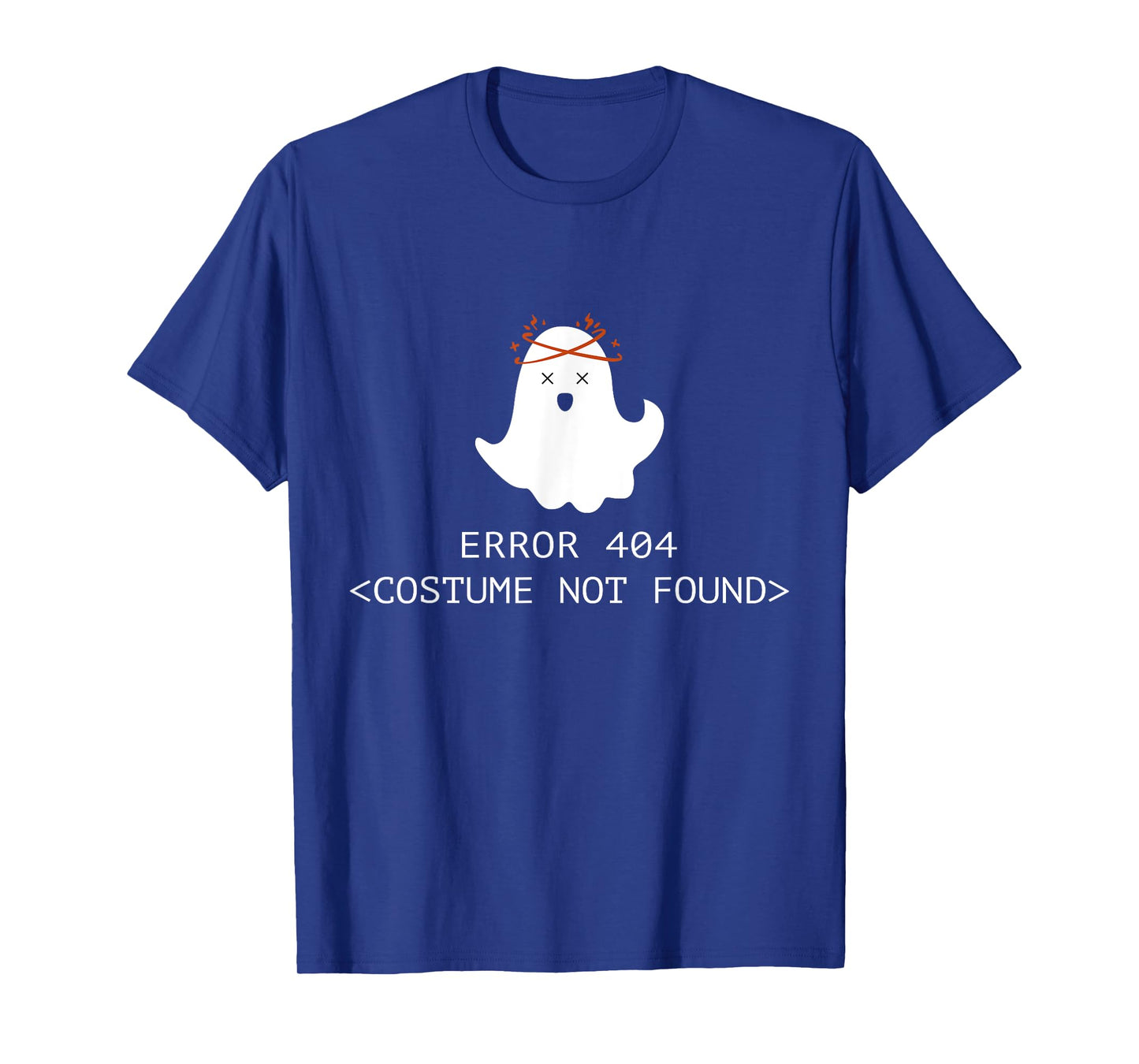 Error 404 Costume Not Found Halloween Coding Costume T-Shirt