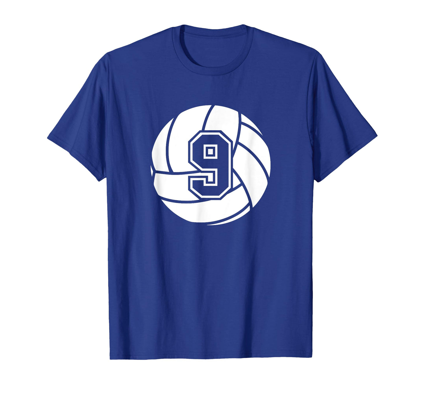Volleyball Player #9 Volleyball Mom Dad Jersey Number 9 T-Shirt