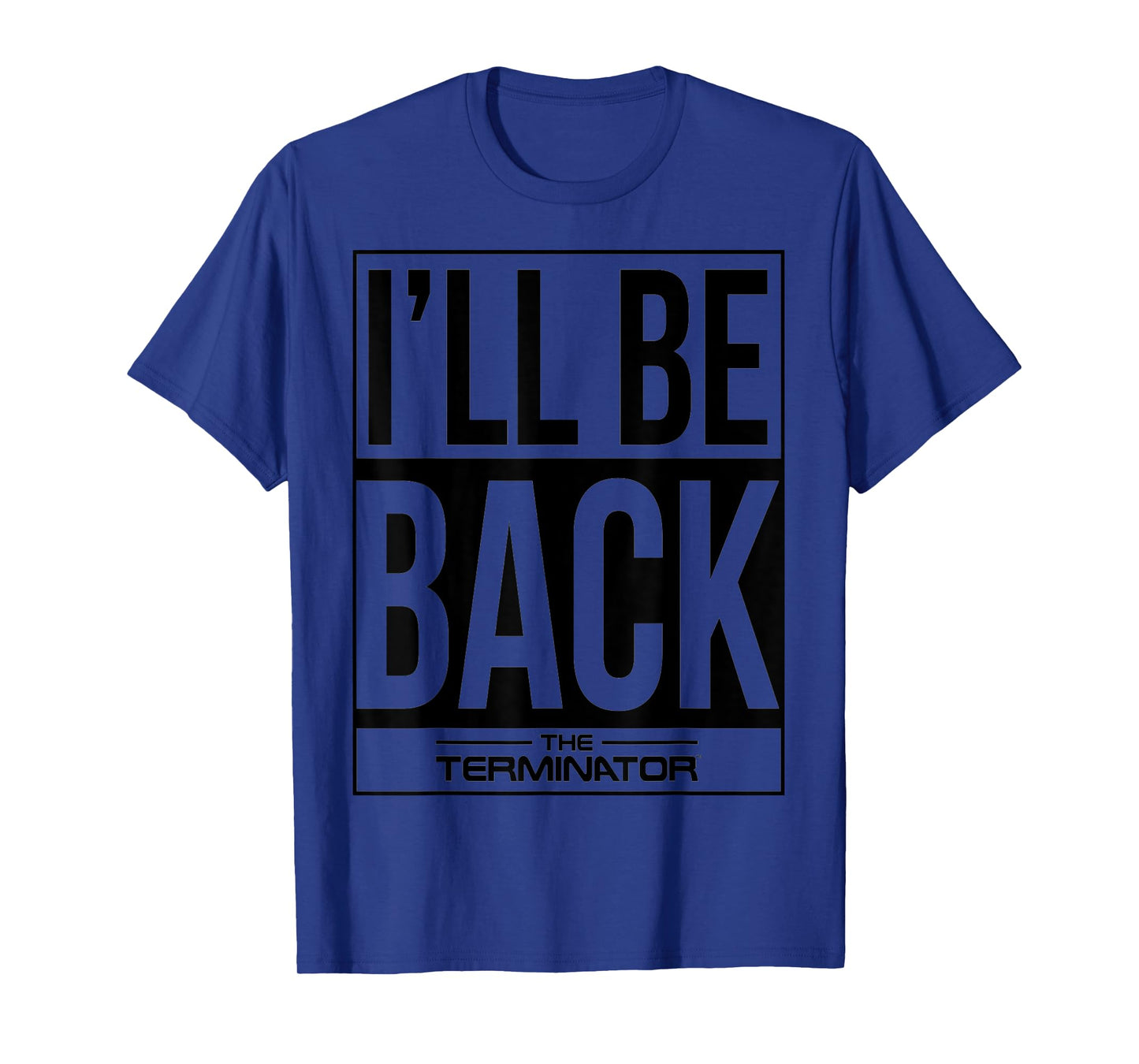 The Terminator I'll Be Back Iconic Comeback Sci-Fi Gamer T-Shirt
