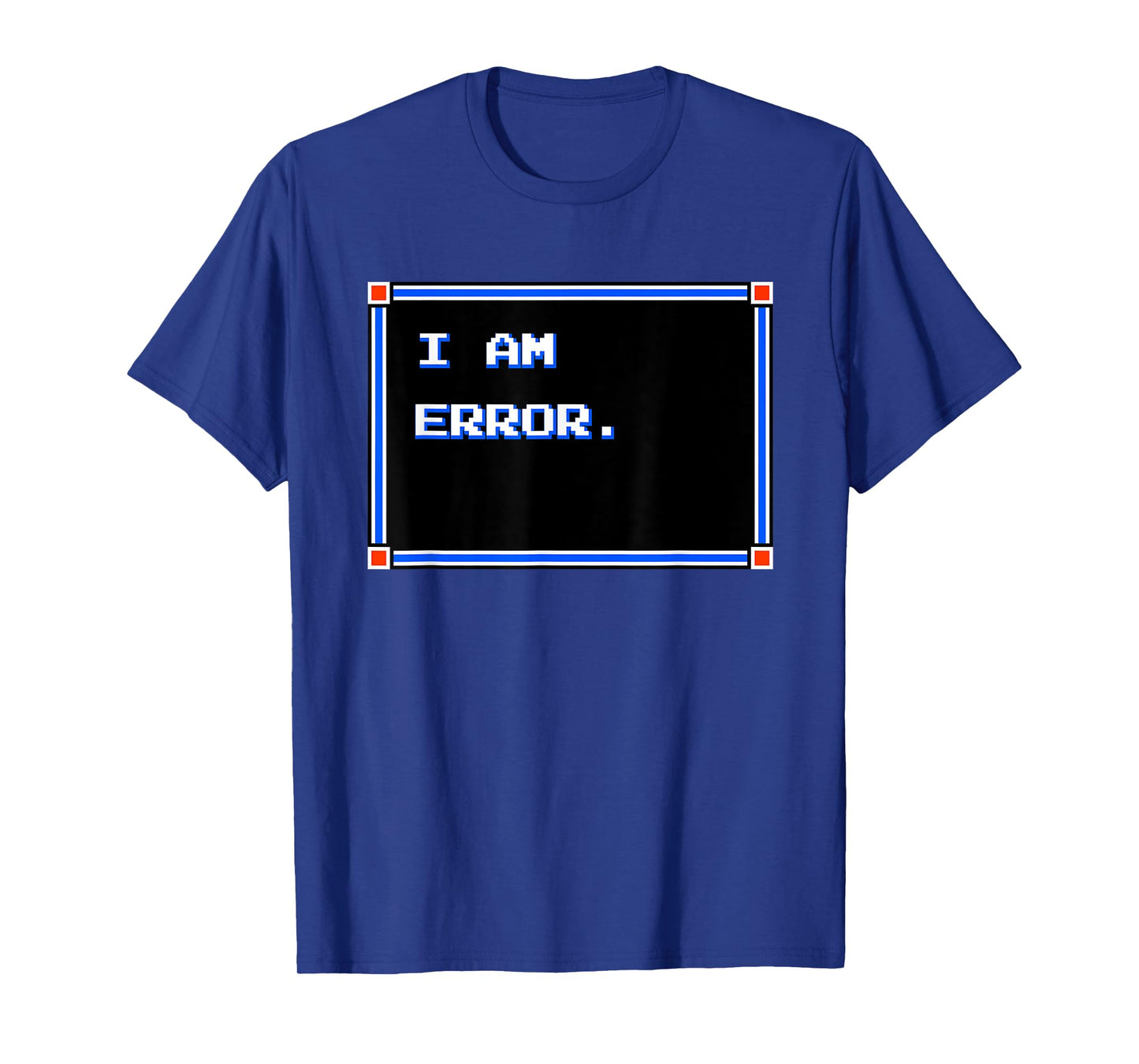 I AM ERROR vintage retro video game design 80s 90s link T-Shirt