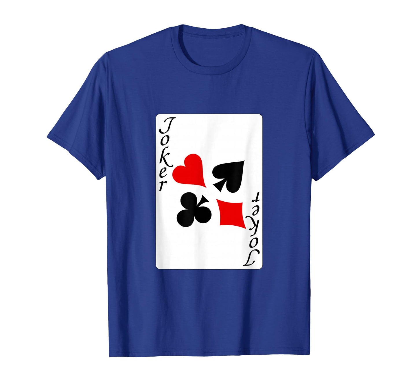 funny halloween shirt 2025 Joker Playing Card Costume fun T-Shirt