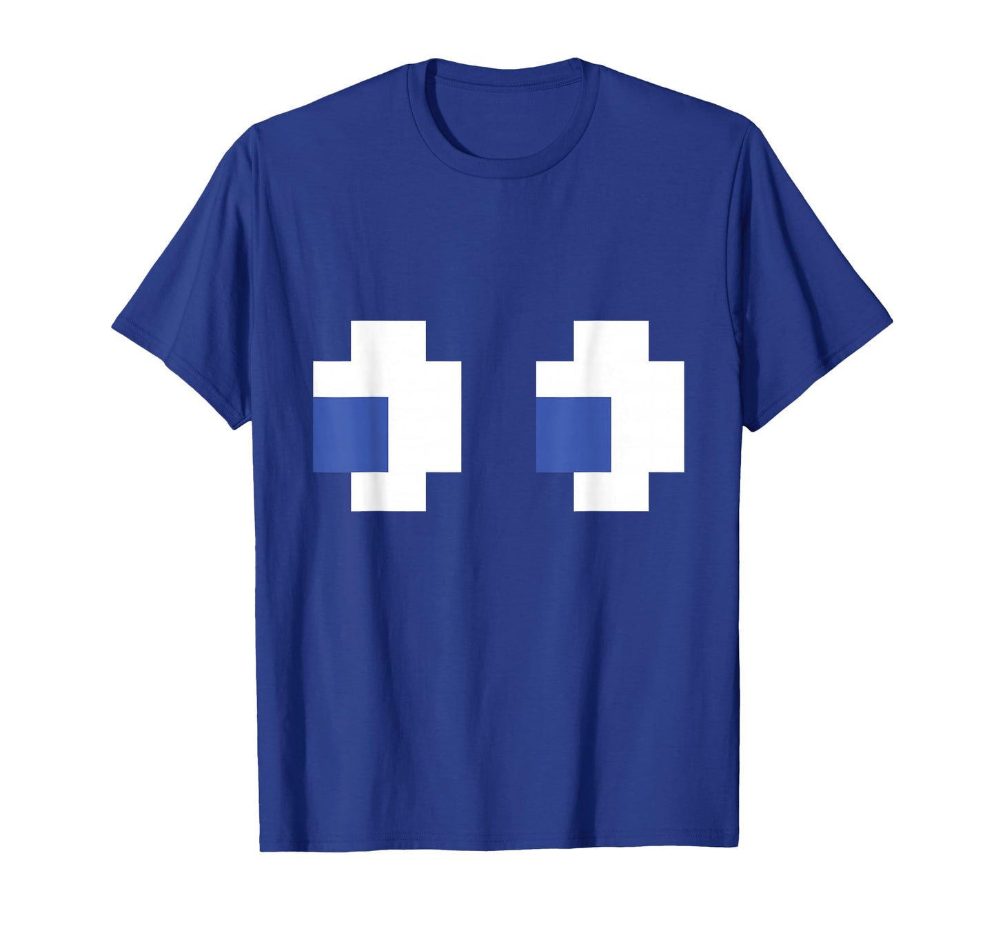 Retro 80s Arcade Game Ghost 8 bit Halloween Group Costume T-Shirt