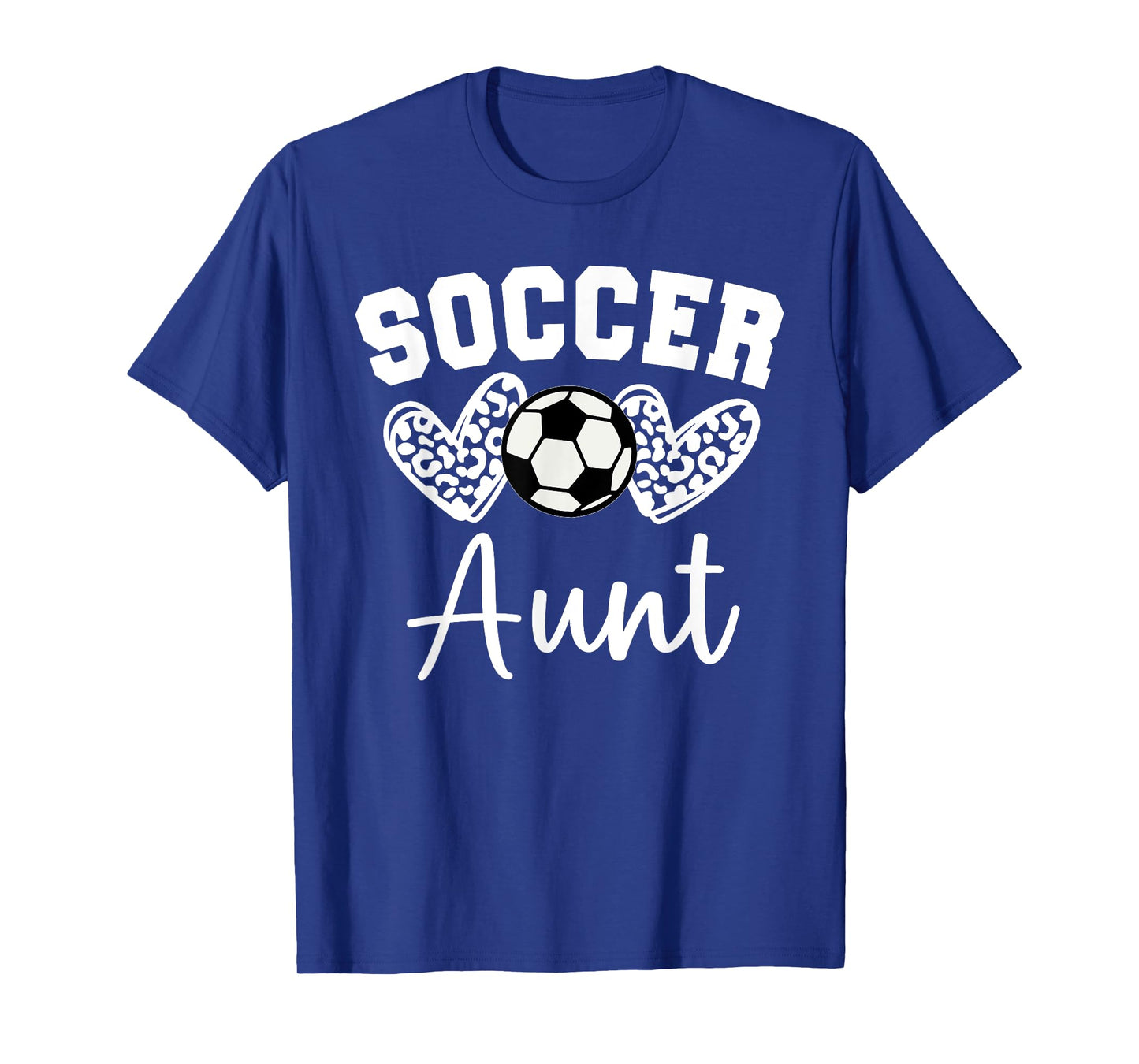 Soccer Aunt Matching Family Soccer T-Shirt