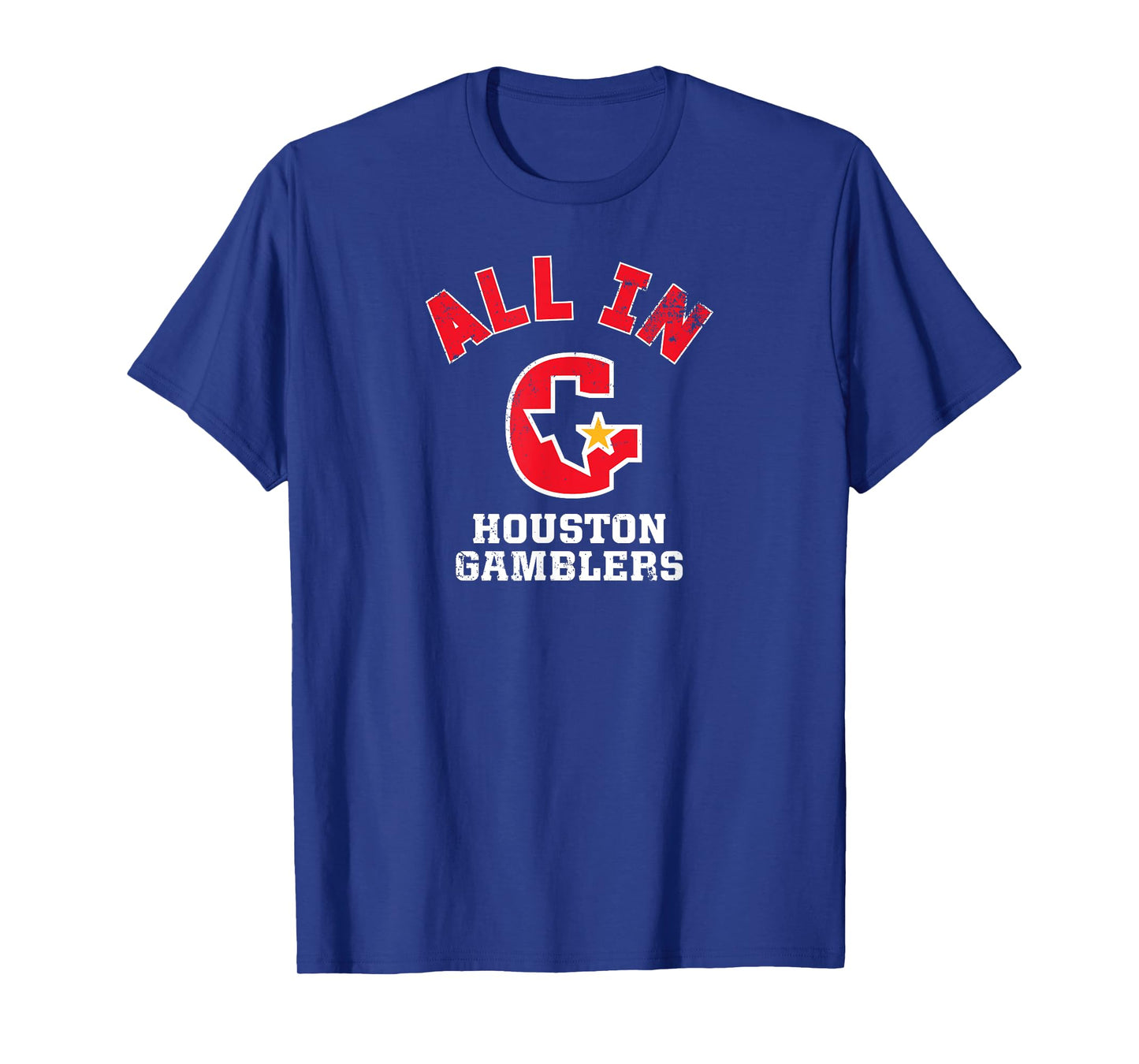 Houston Gamblers: All In T-Shirt