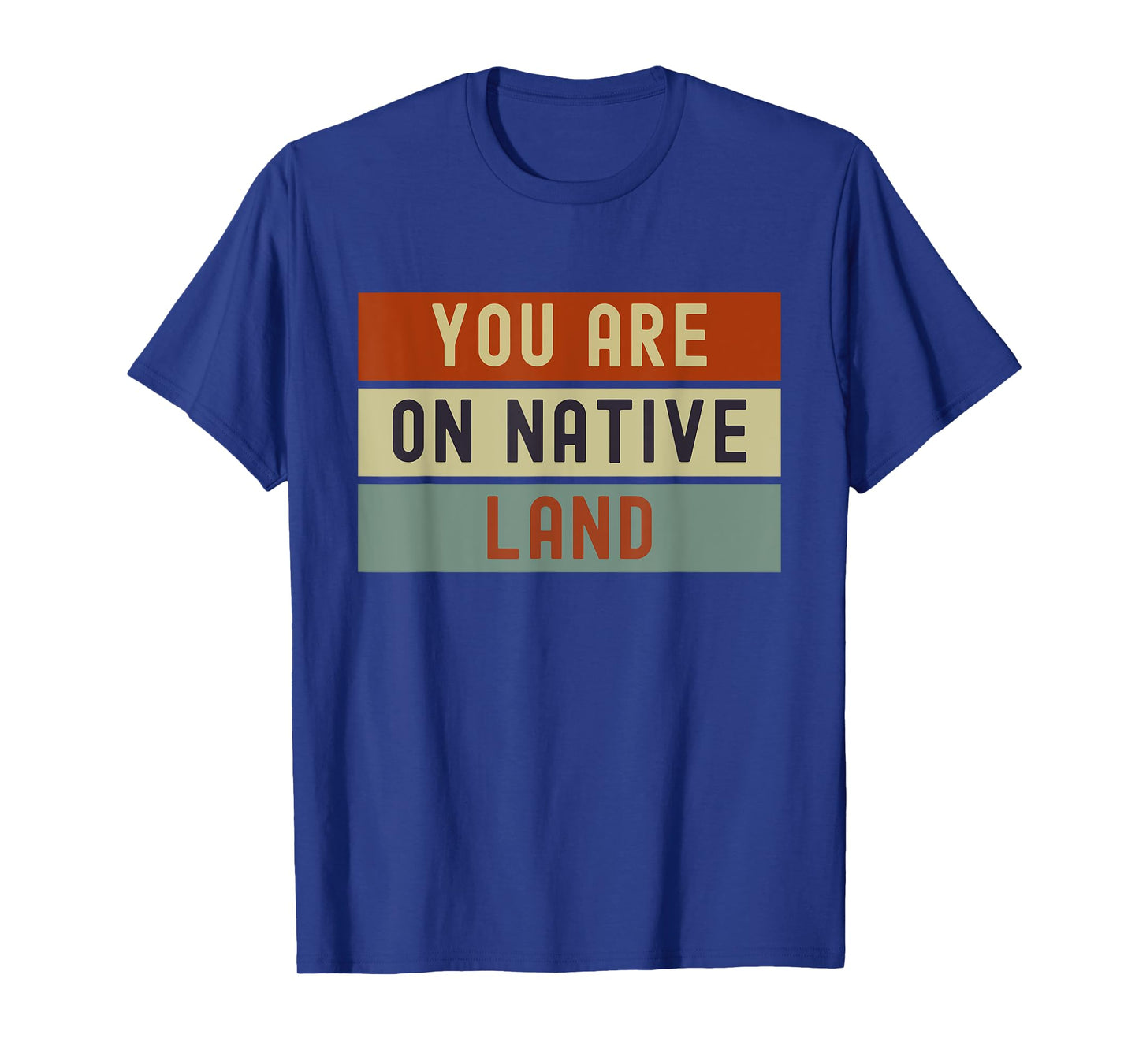 Native Americans Indian You Are on Indigenous Native Land T-Shirt