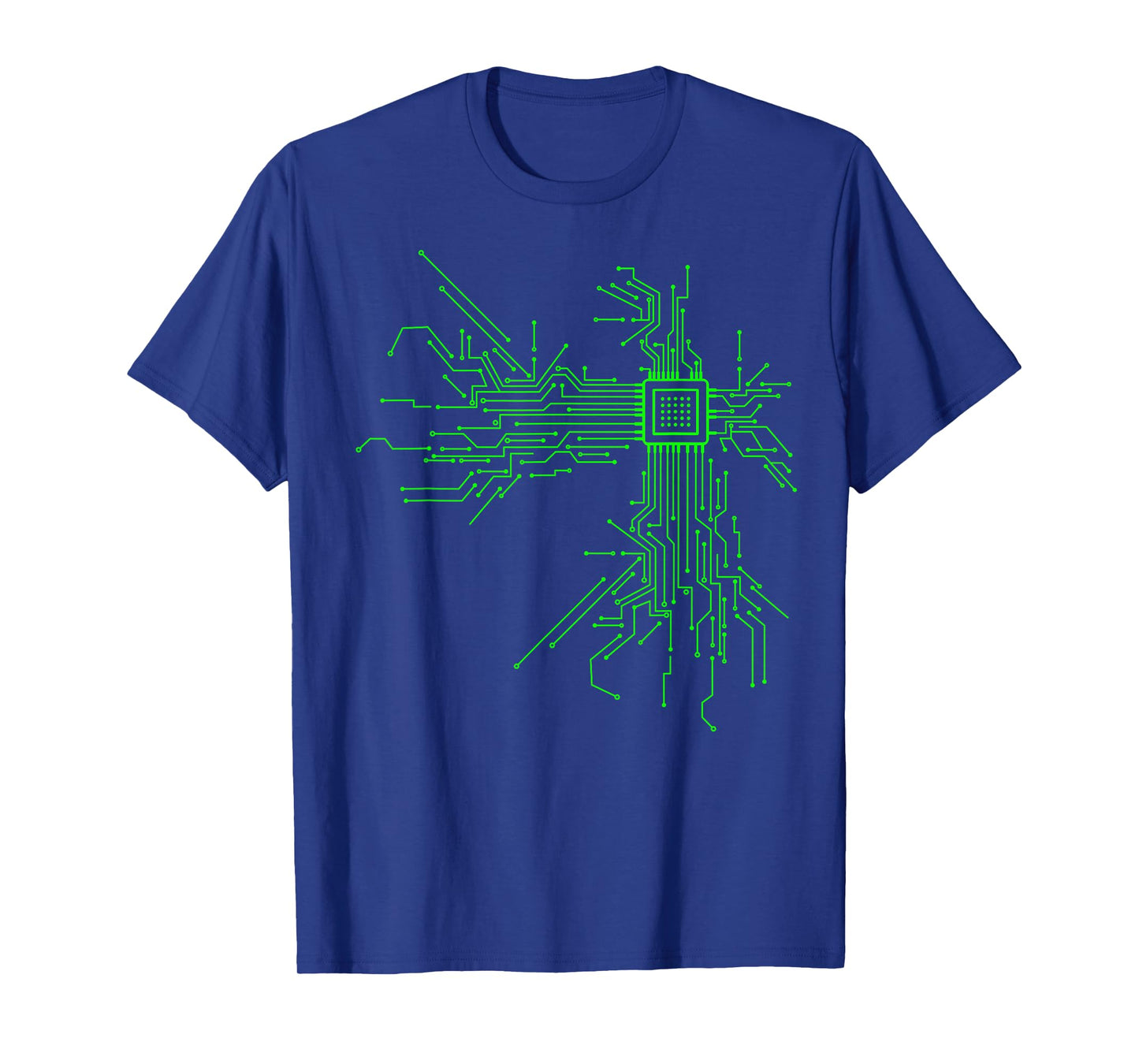 CPU Heart Circuit Board Funny Programmer Technology Core T-Shirt