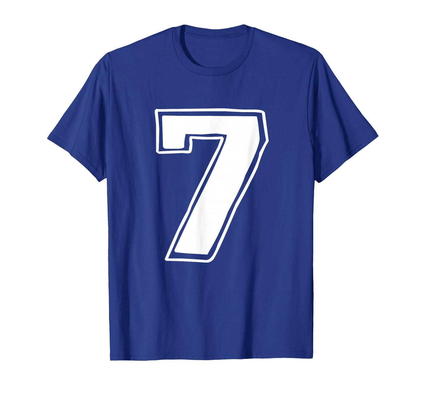 Number 7 Six Seven 6 7 Meme 67 Funny 7th Birthday 7 Years T-Shirt