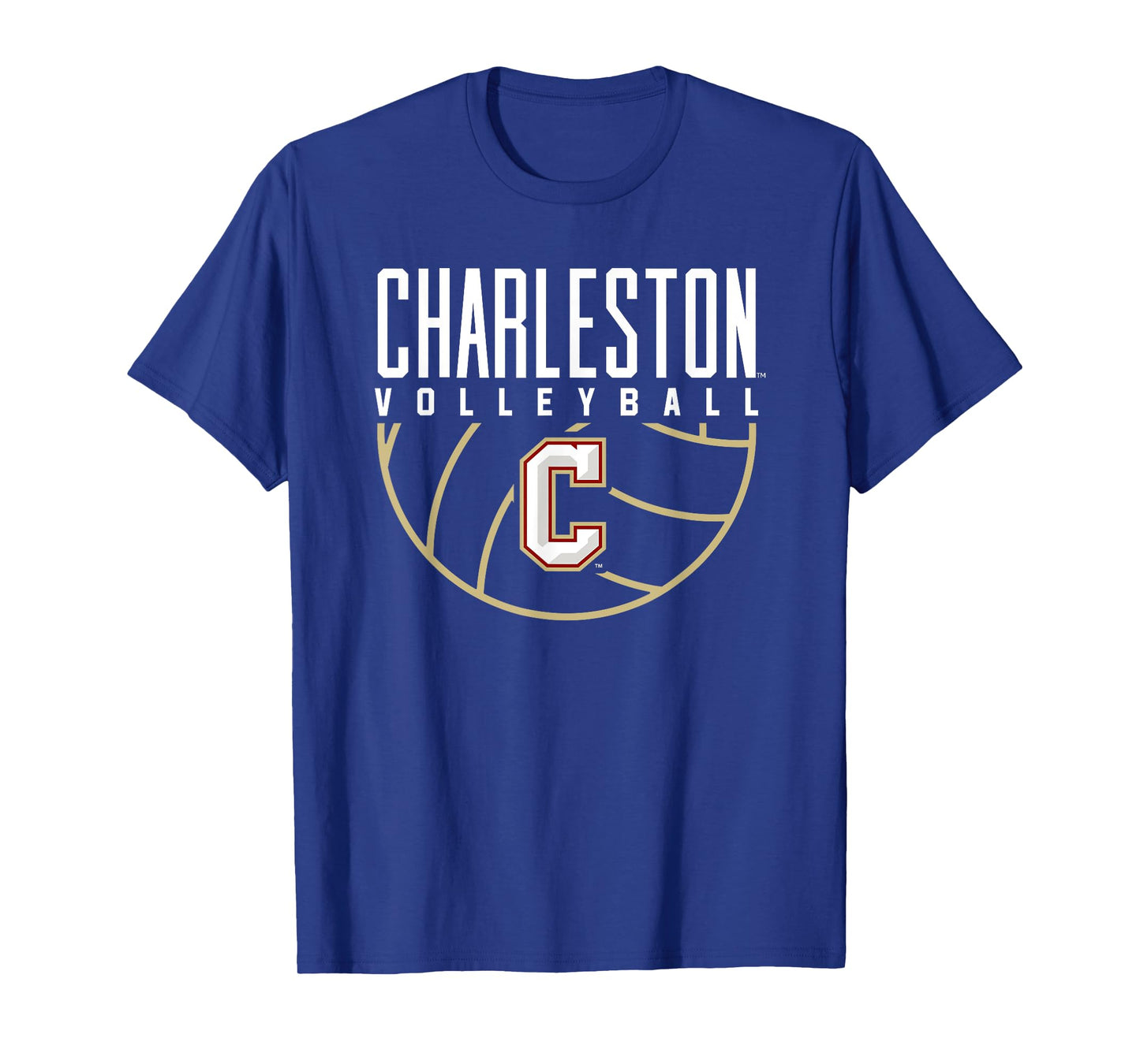 College of Charleston Cougars Volleyball Arch T-Shirt