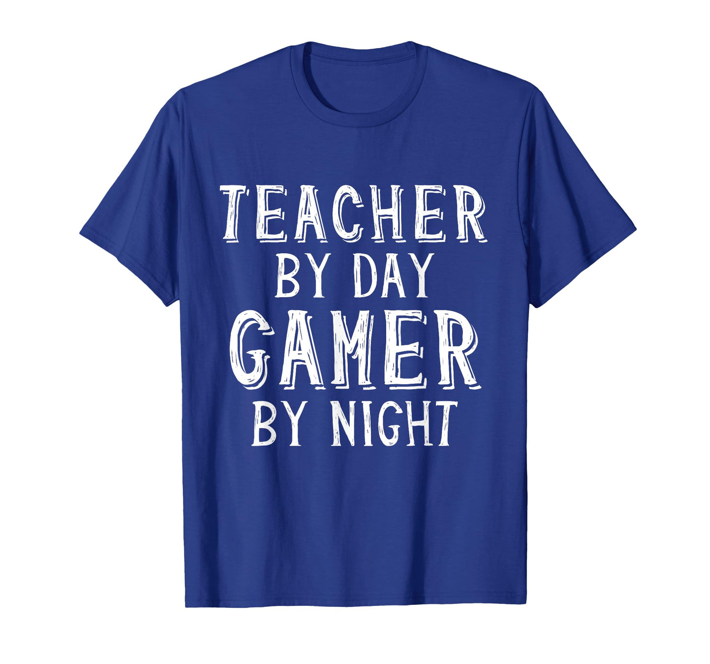 Teacher By Day Gamer By Night Funny School Gaming Teacher T-Shirt for Men Women