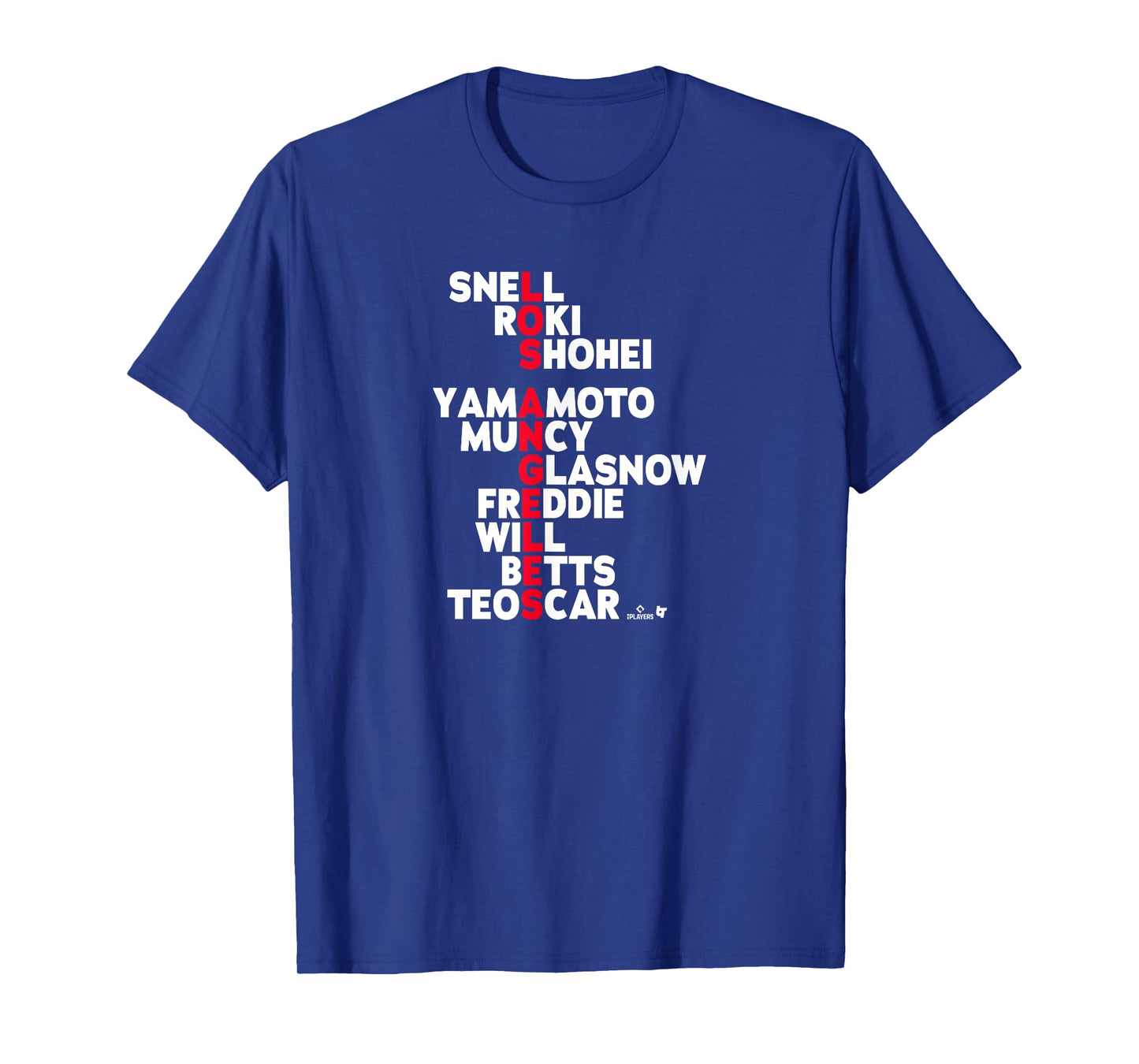 Los Angeles Names 2025 - Los Angeles Baseball T-Shirt