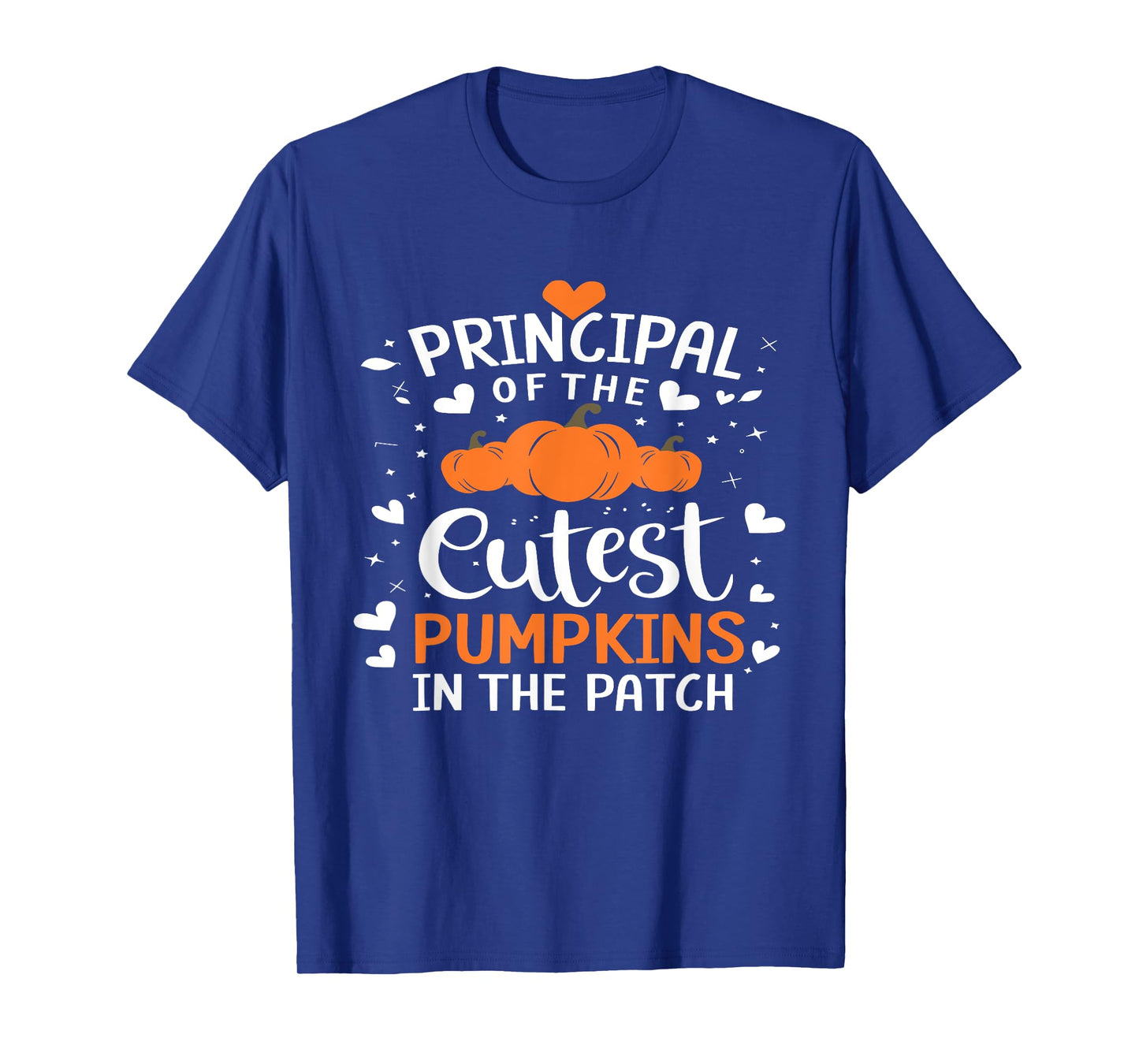 Principal Of The Cutest Pumpkins In The Patch Halloween Tee T-Shirt